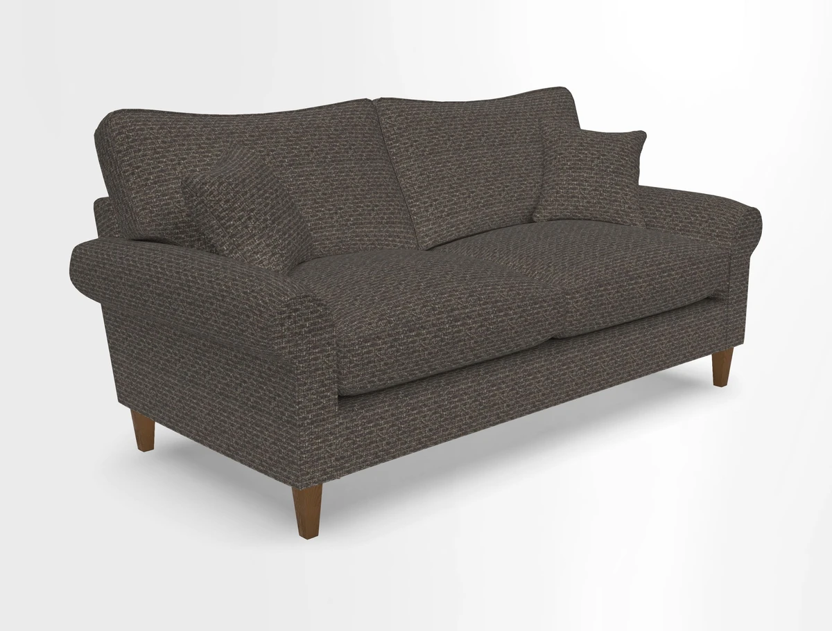 Waverley 3 Seater Sofa in Cloth 18 Bengal Stripe Indigo