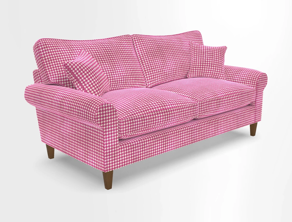 Waverley 3 Seater Sofa in Cloth 18 Bengal Stripe Indigo