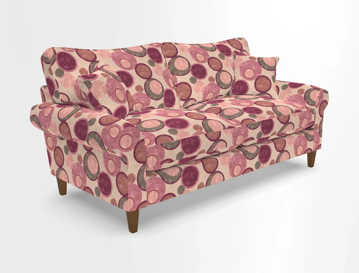 Waverley 3 Seater Sofa in Cloth 18 Bengal Stripe Indigo