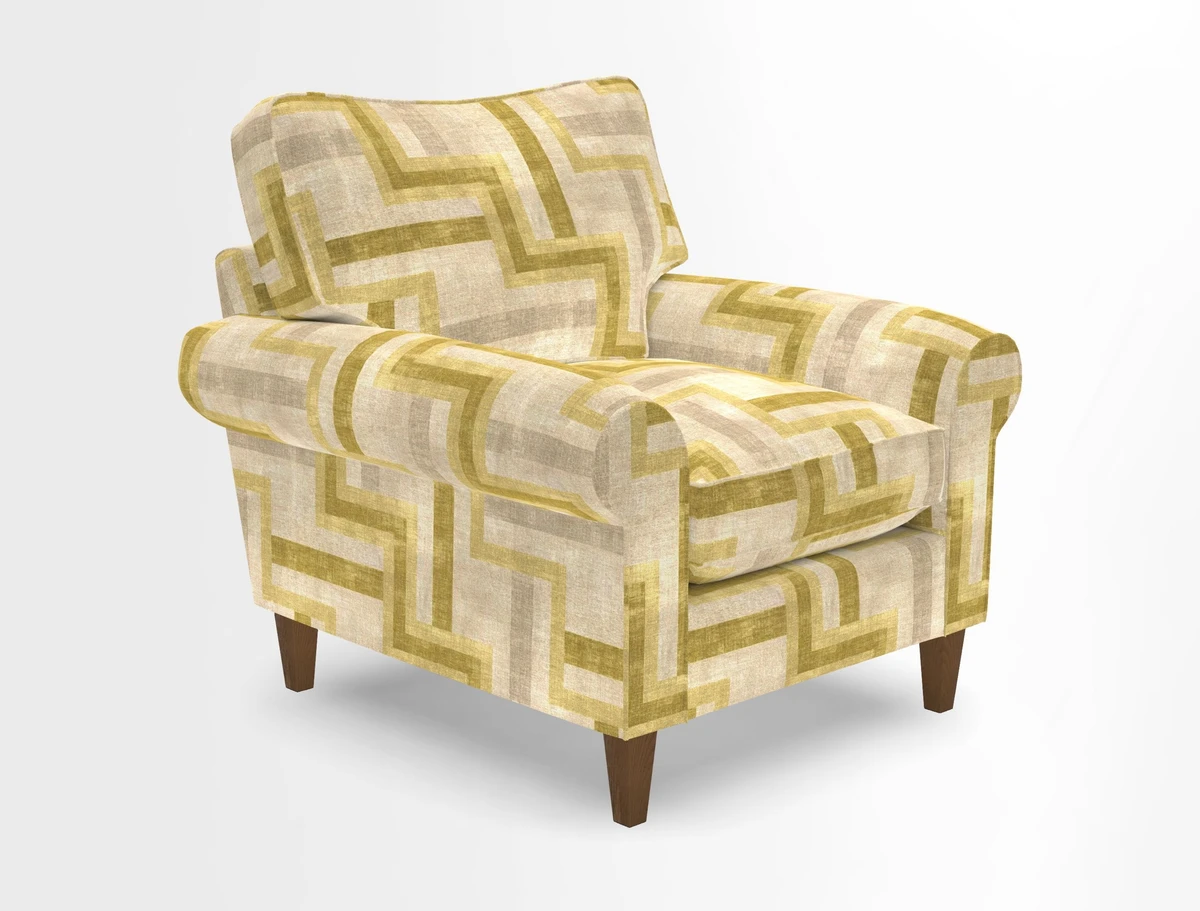 Waverley Chair in Two Tone Plain Biscuit
