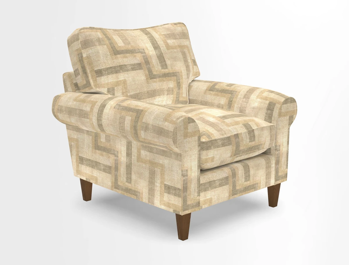 Waverley Chair in Two Tone Plain Biscuit