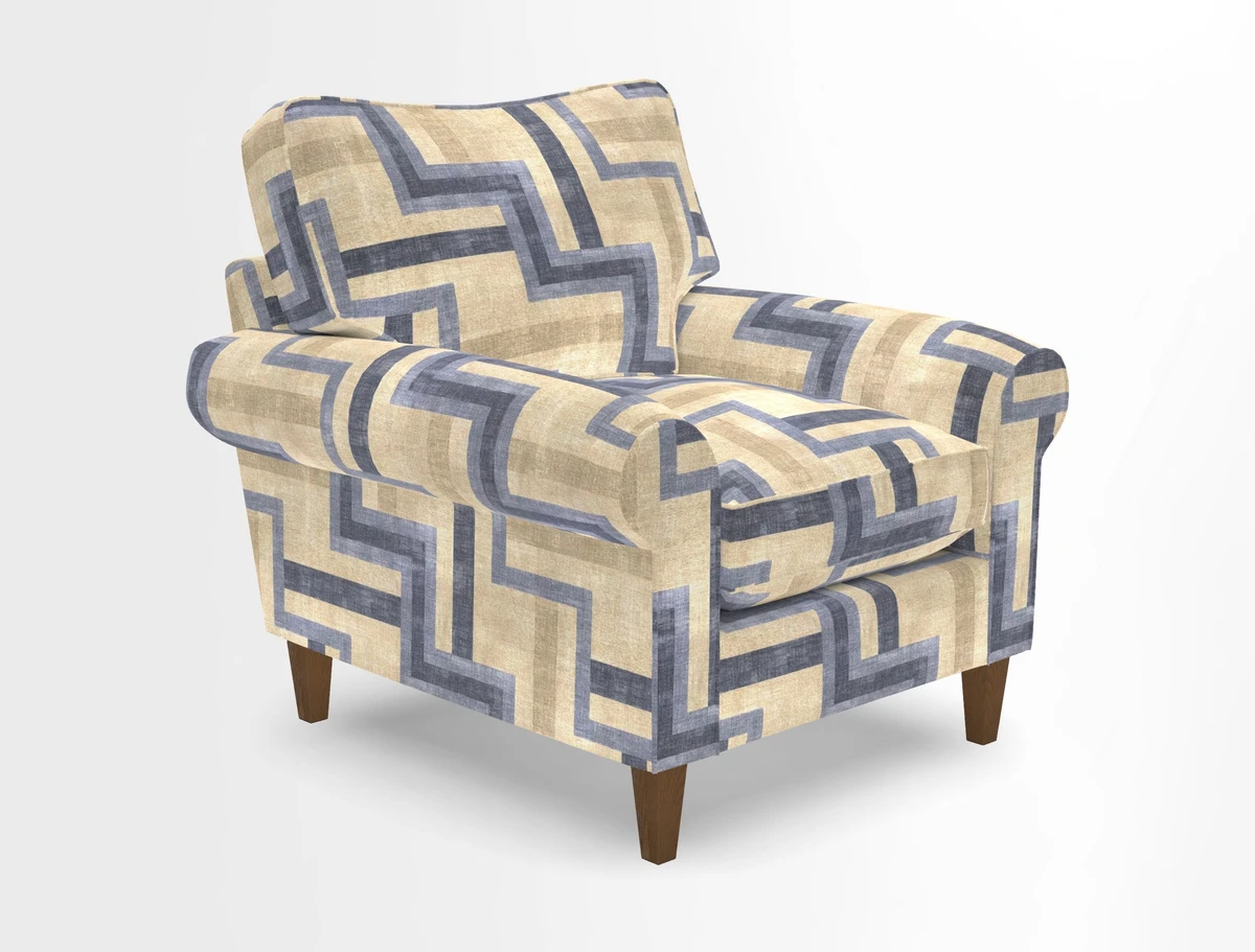 Waverley Chair in Two Tone Plain Biscuit