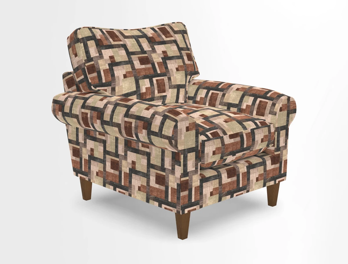 Waverley Chair in Two Tone Plain Biscuit