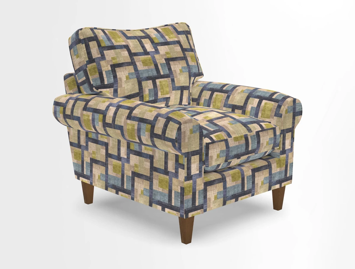 Waverley Chair in Two Tone Plain Biscuit