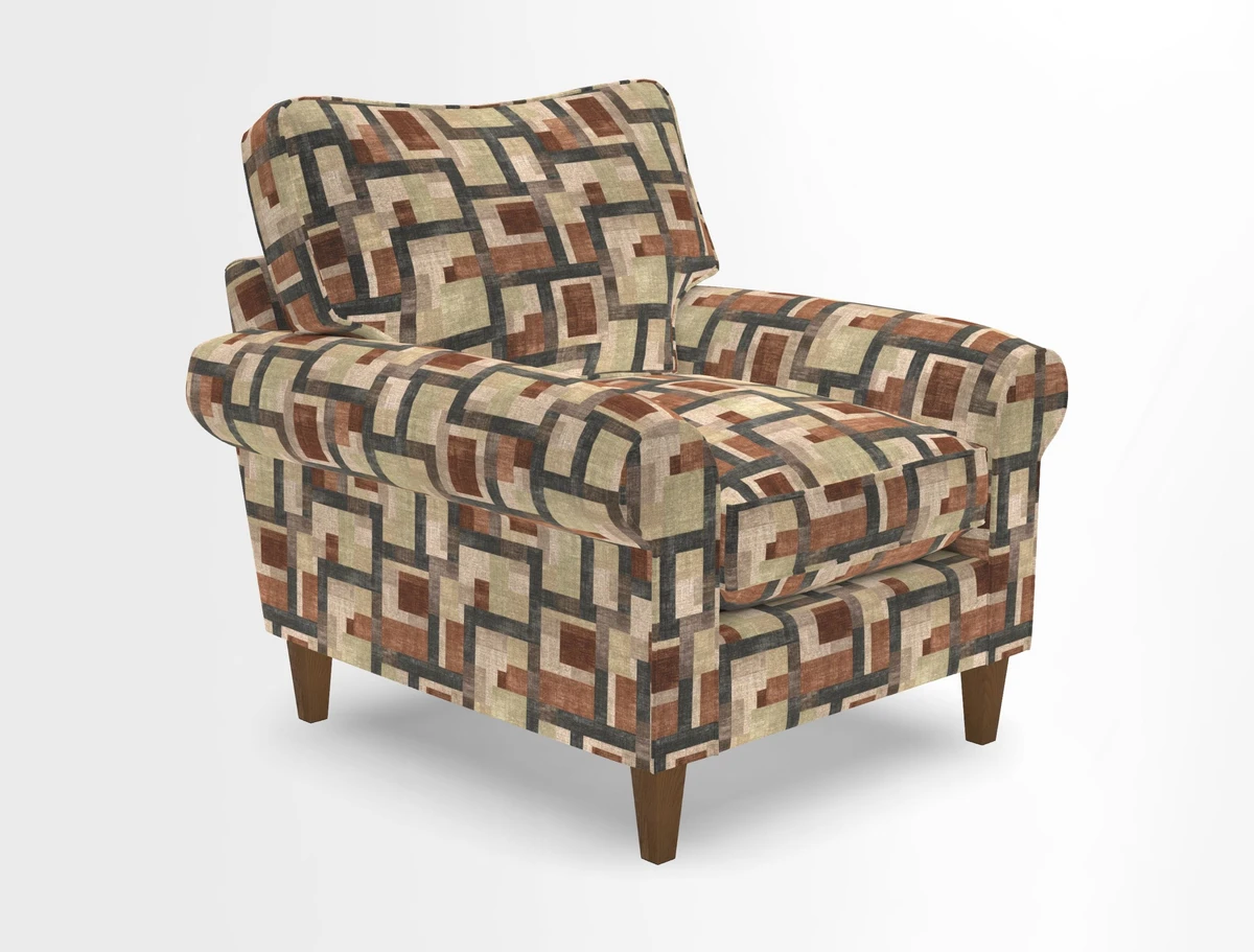 Waverley Chair in Two Tone Plain Biscuit