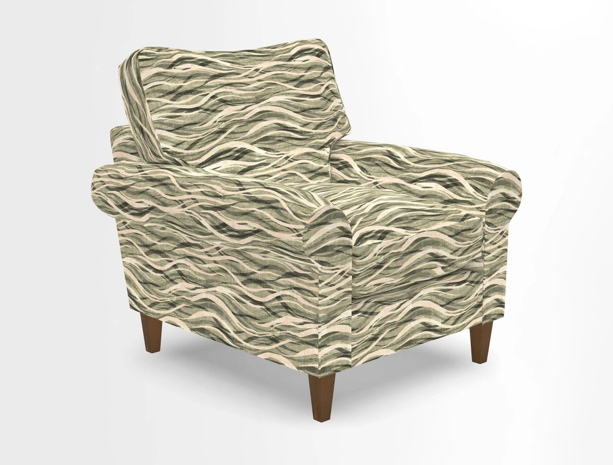 Waverley Chair in Two Tone Plain Biscuit