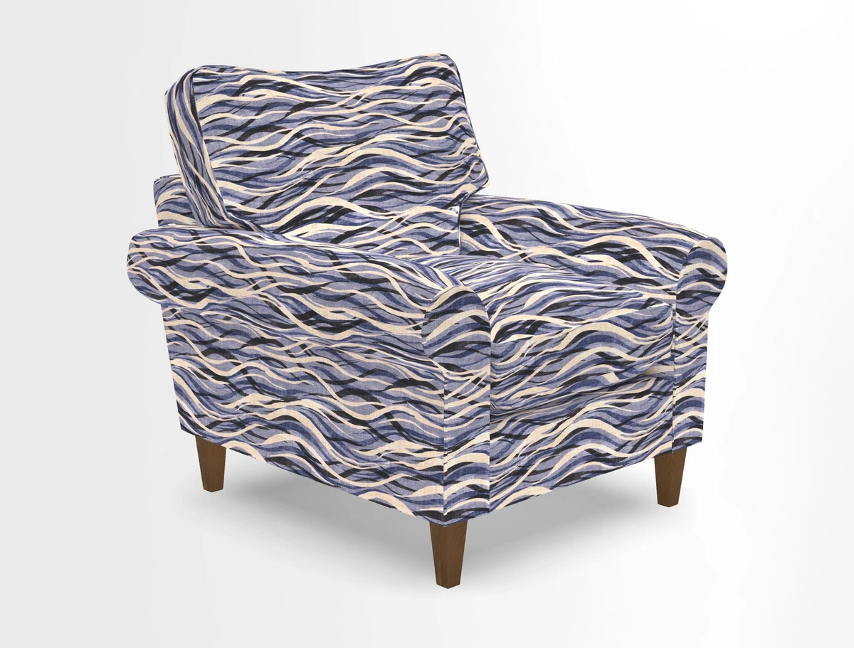 Waverley Chair in Two Tone Plain Biscuit