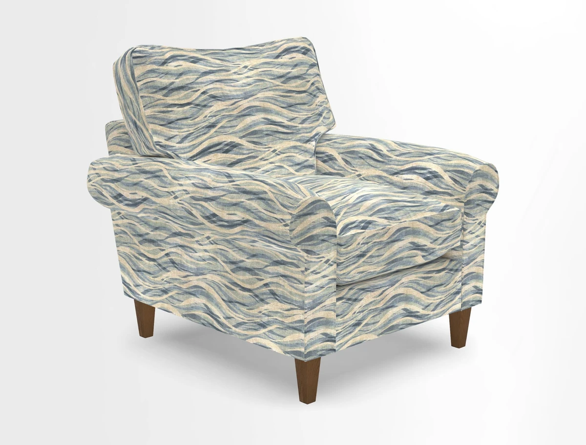 Waverley Chair in Two Tone Plain Biscuit