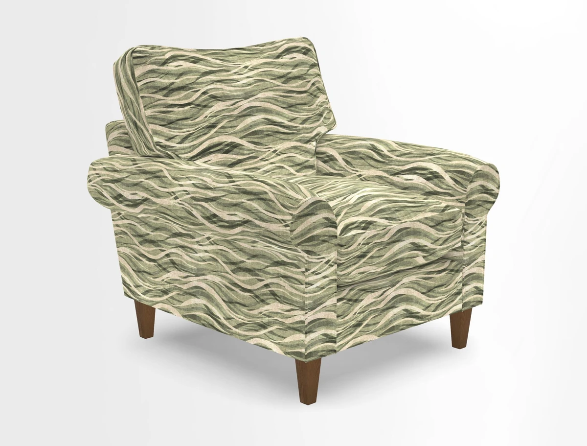 Waverley Chair in Two Tone Plain Biscuit