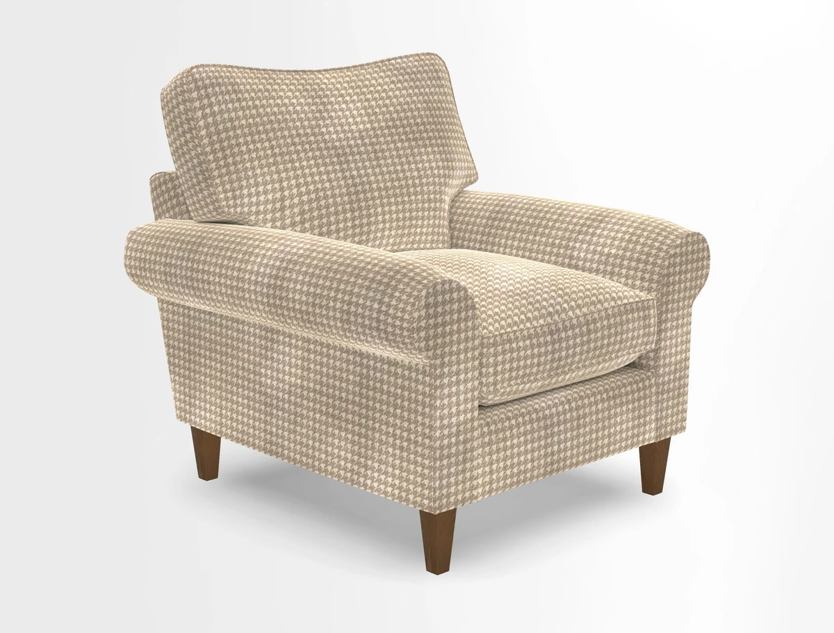 Waverley Chair in Two Tone Plain Biscuit