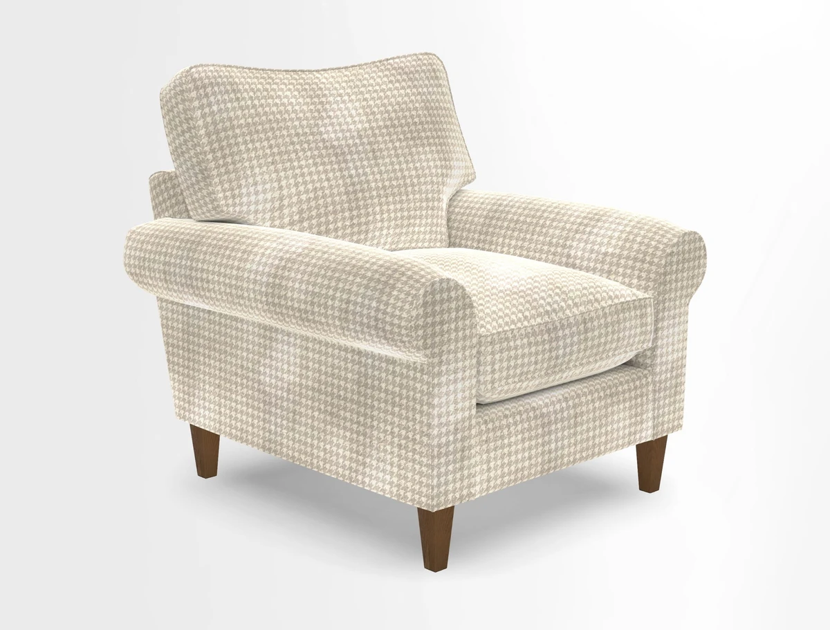 Waverley Chair in Two Tone Plain Biscuit