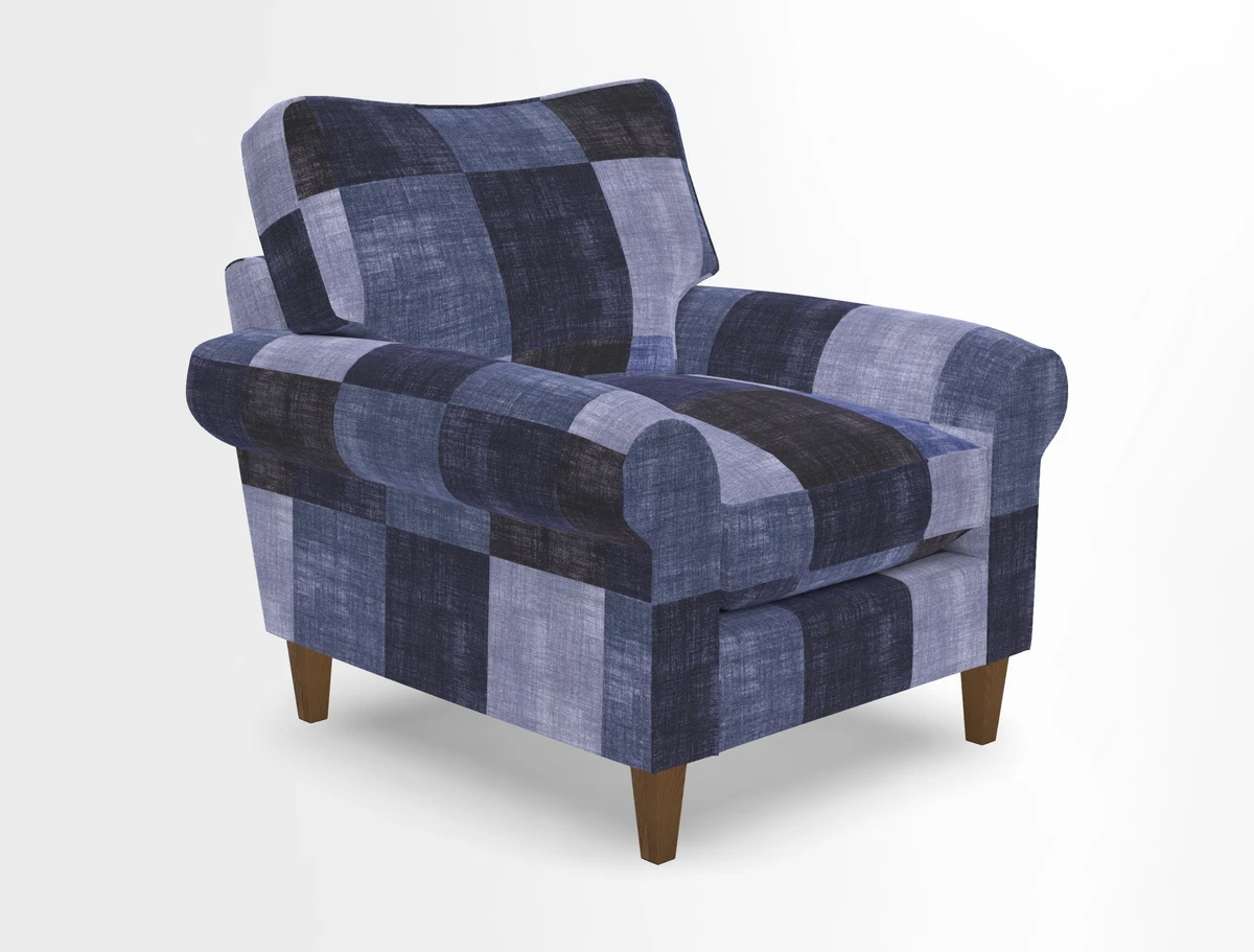 Waverley Chair in Two Tone Plain Biscuit