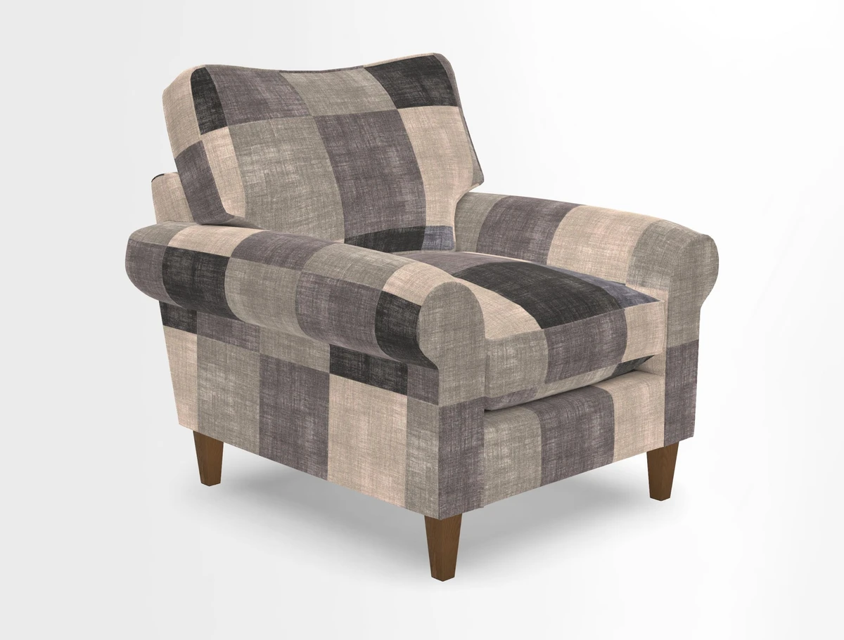 Waverley Chair in Two Tone Plain Biscuit