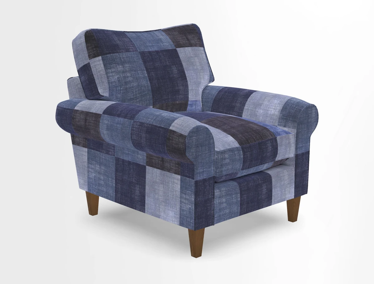 Waverley Chair in Two Tone Plain Biscuit