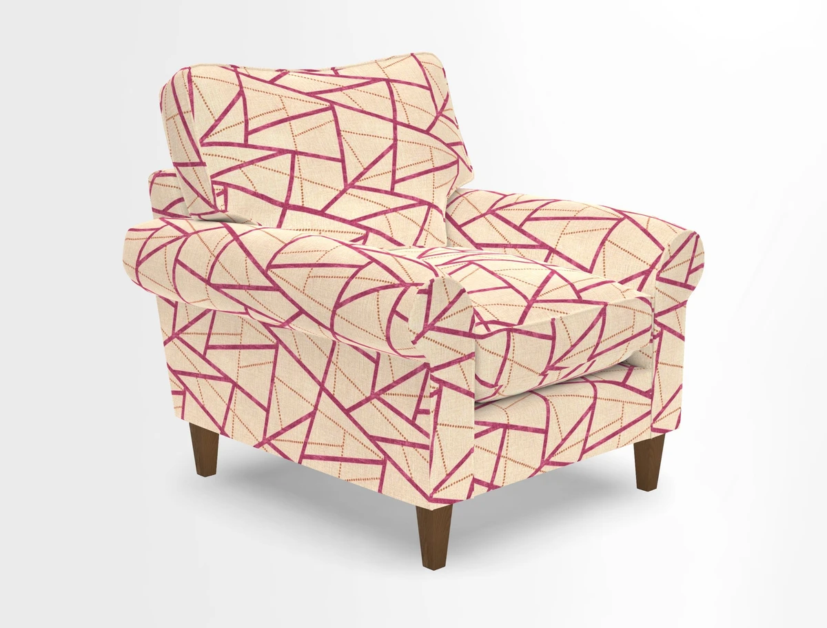 Waverley Chair in Two Tone Plain Biscuit