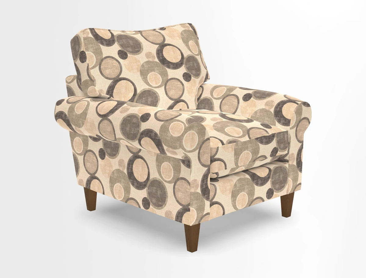 Waverley Chair in Two Tone Plain Biscuit