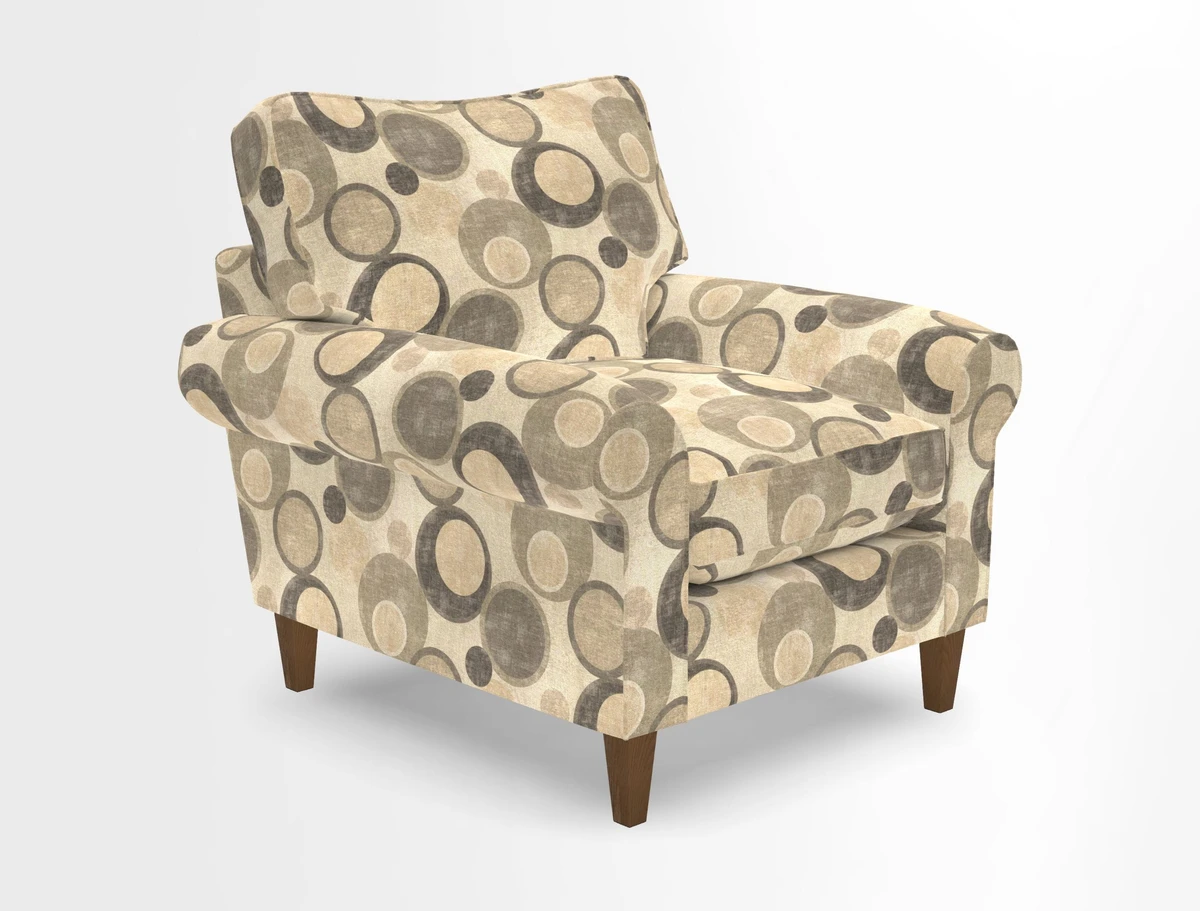 Waverley Chair in Two Tone Plain Biscuit