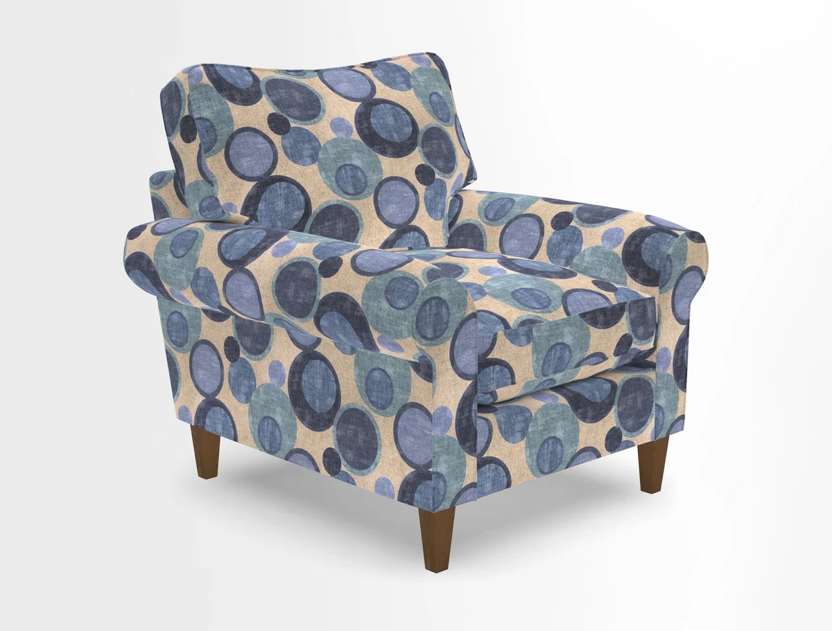 Waverley Chair in Two Tone Plain Biscuit