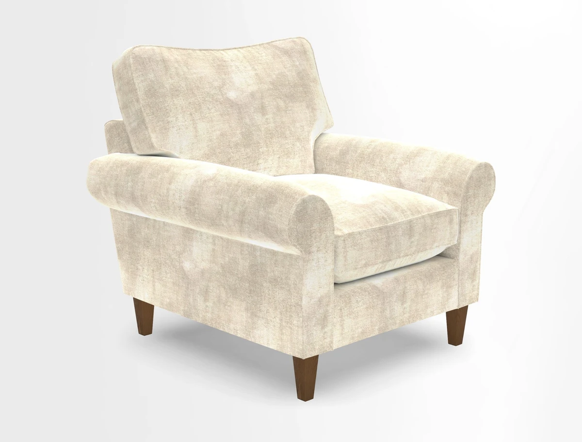 Waverley Chair in Two Tone Plain Biscuit