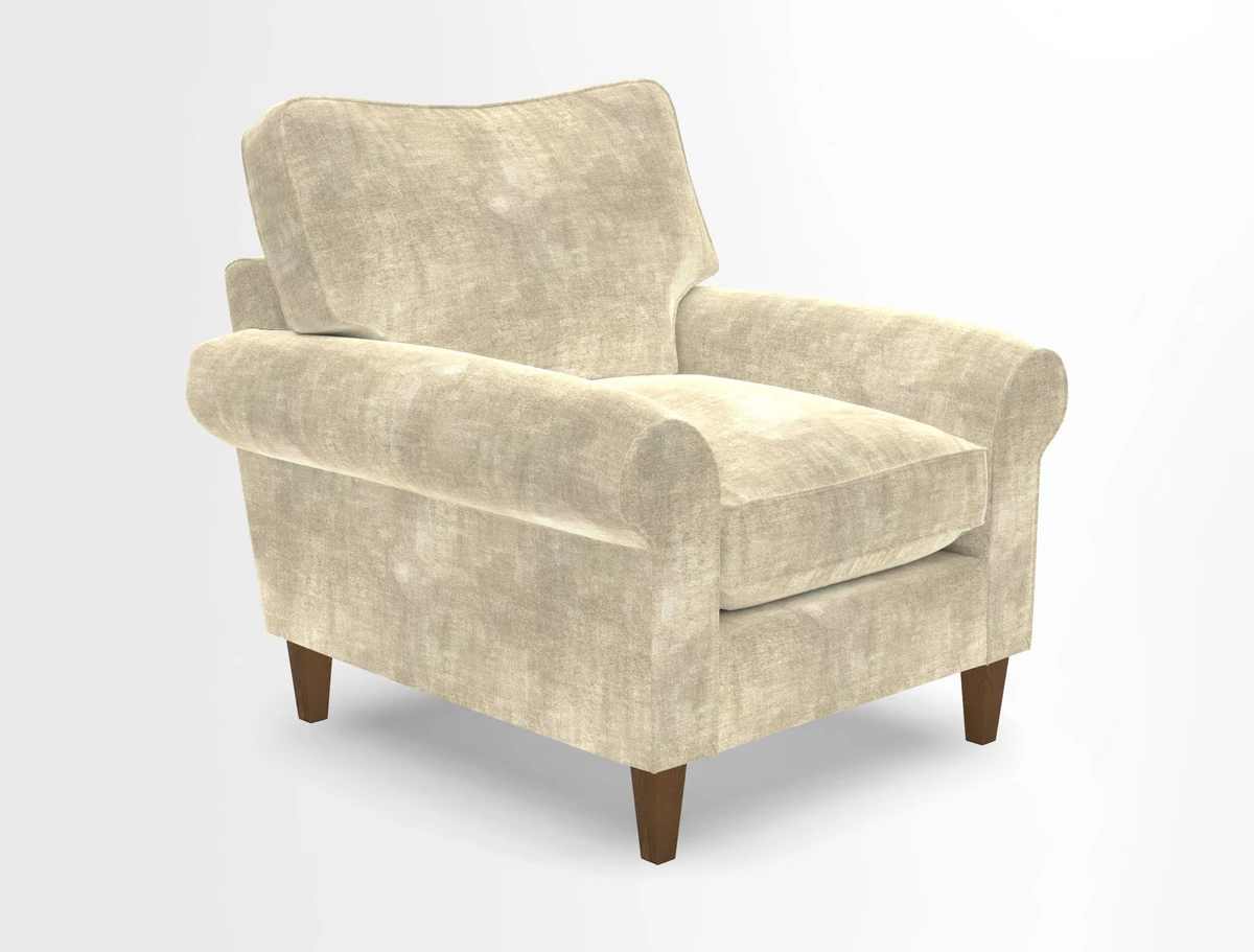 Waverley Chair in Two Tone Plain Biscuit