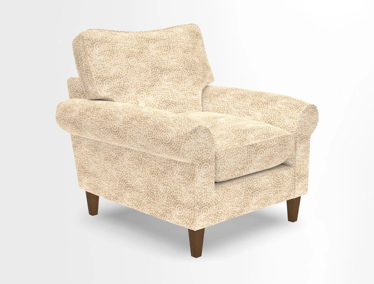 Waverley Chair in Two Tone Plain Biscuit
