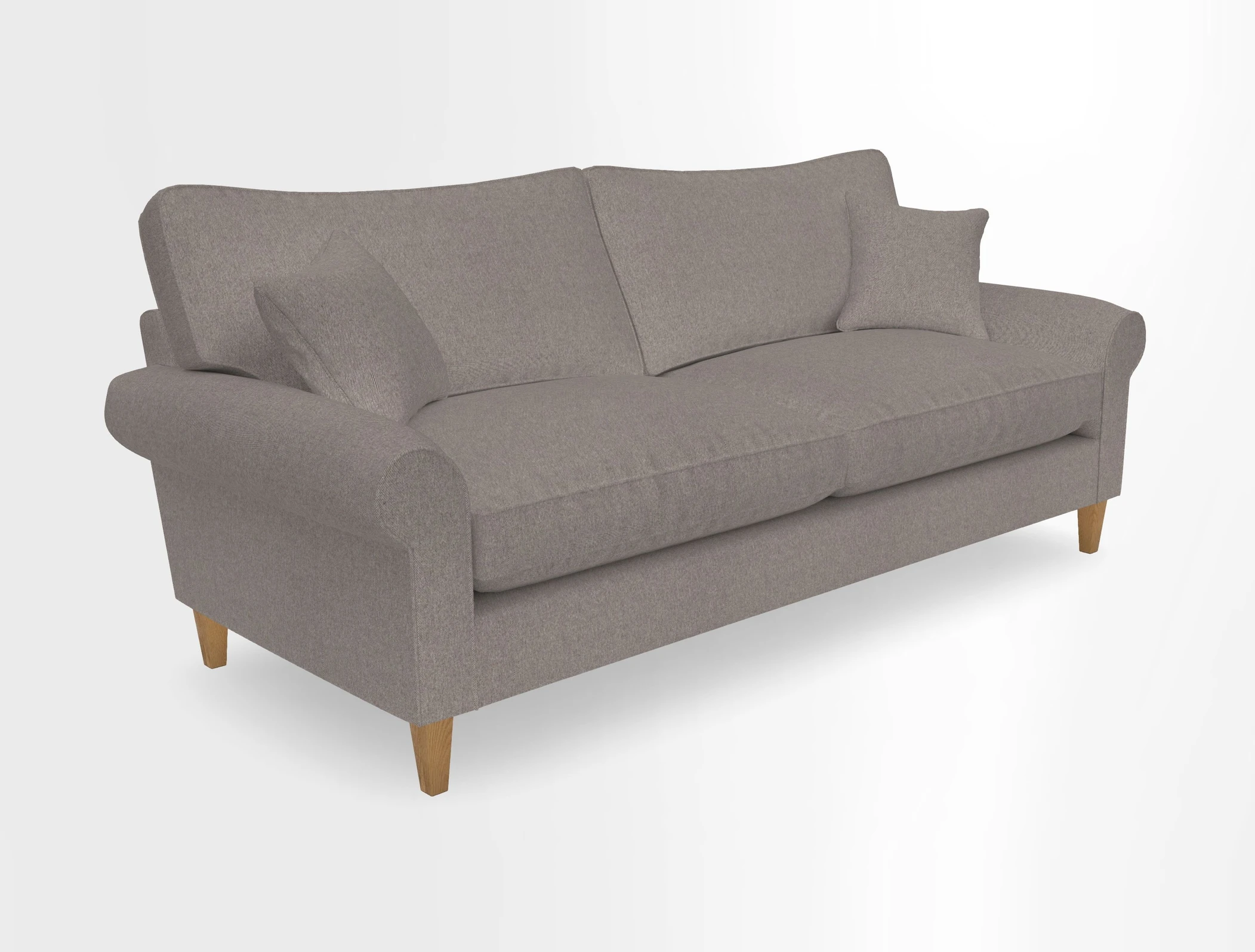 Waverley 4 Seater Sofa in Cloth 18 Bengal Stripe Indigo