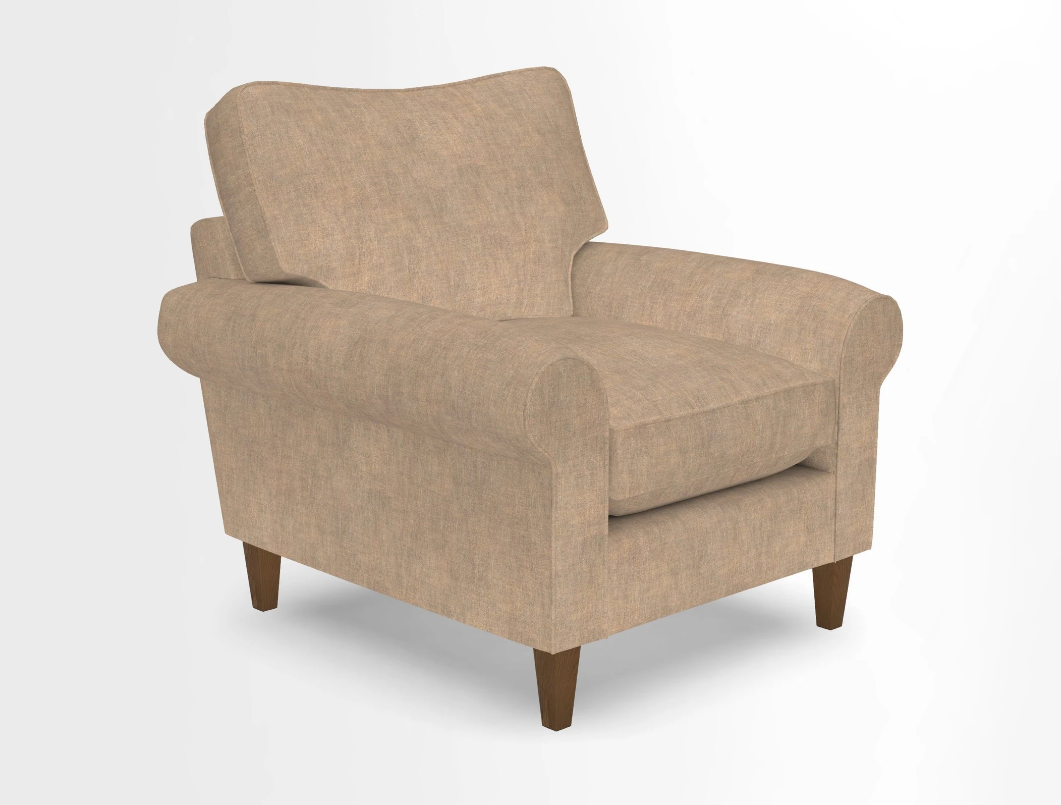 Waverley Chair in Two Tone Plain Biscuit