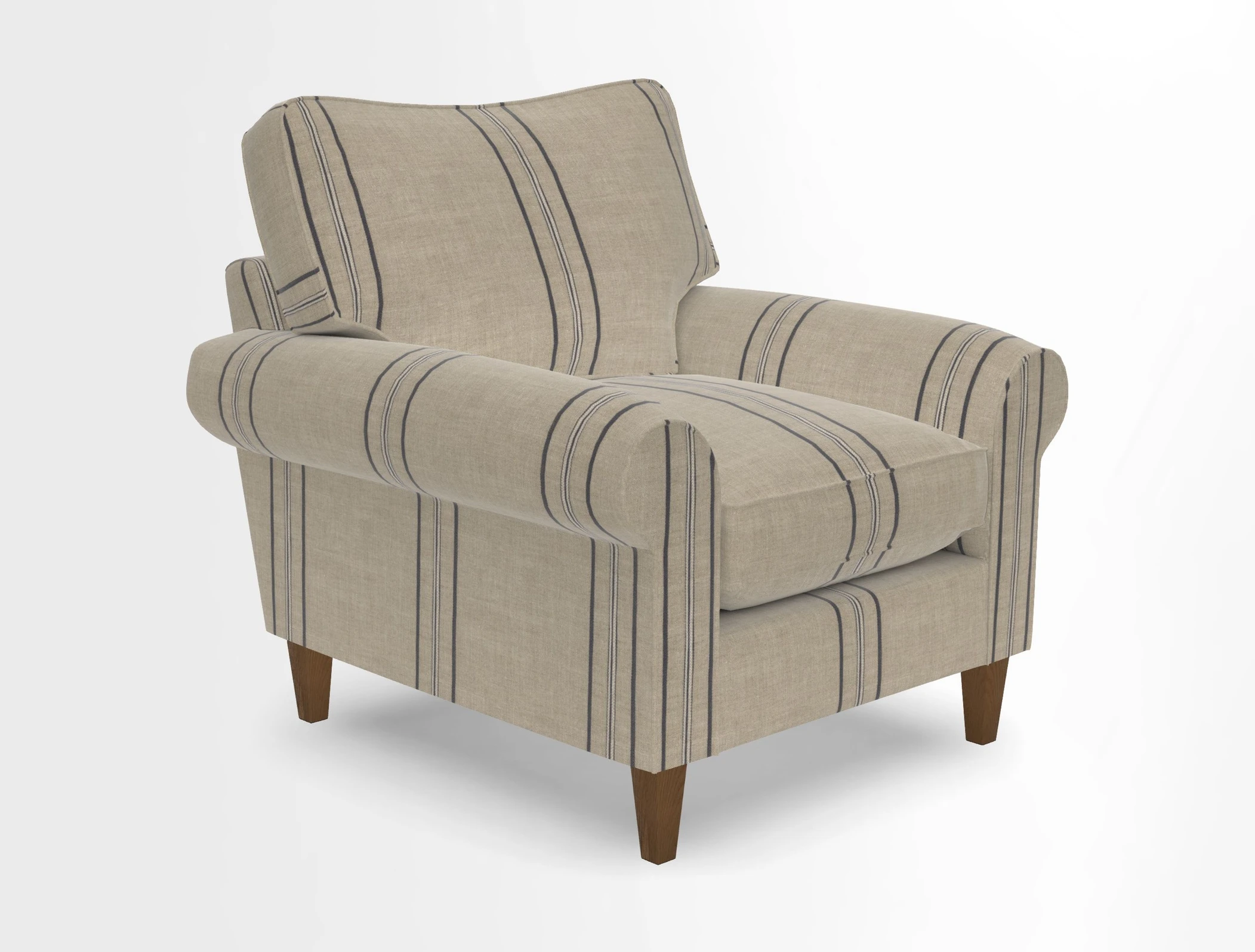 Waverley Chair in Two Tone Plain Biscuit