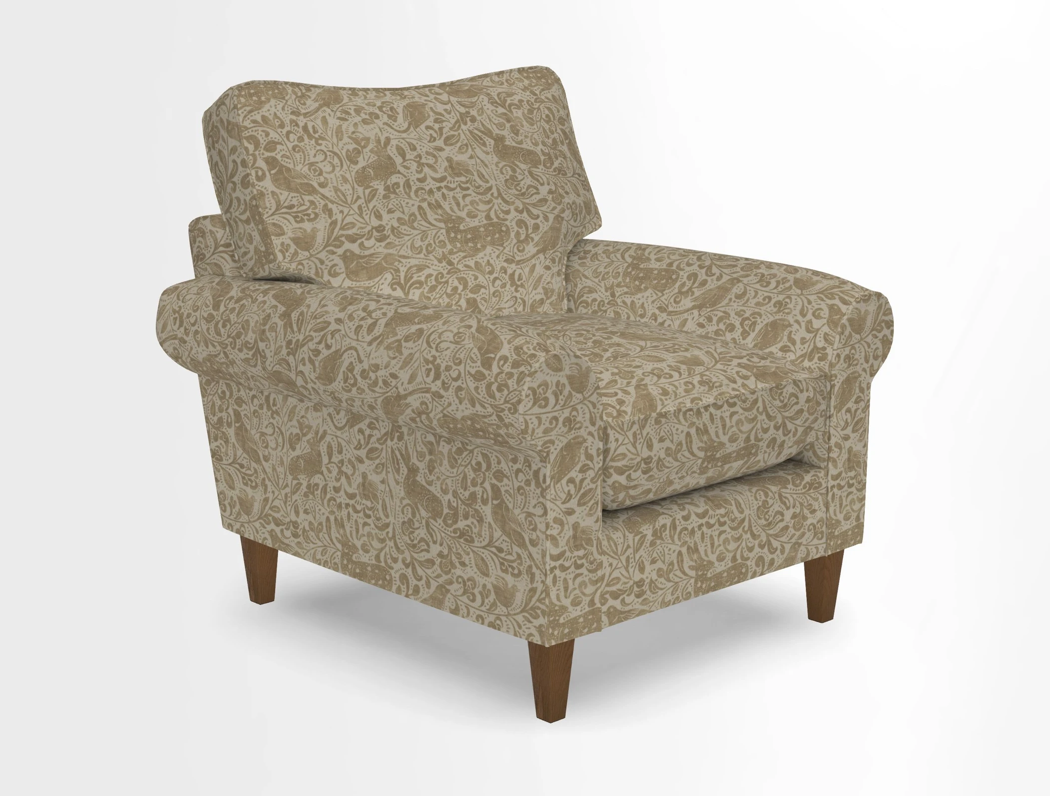 Waverley Chair in Two Tone Plain Biscuit