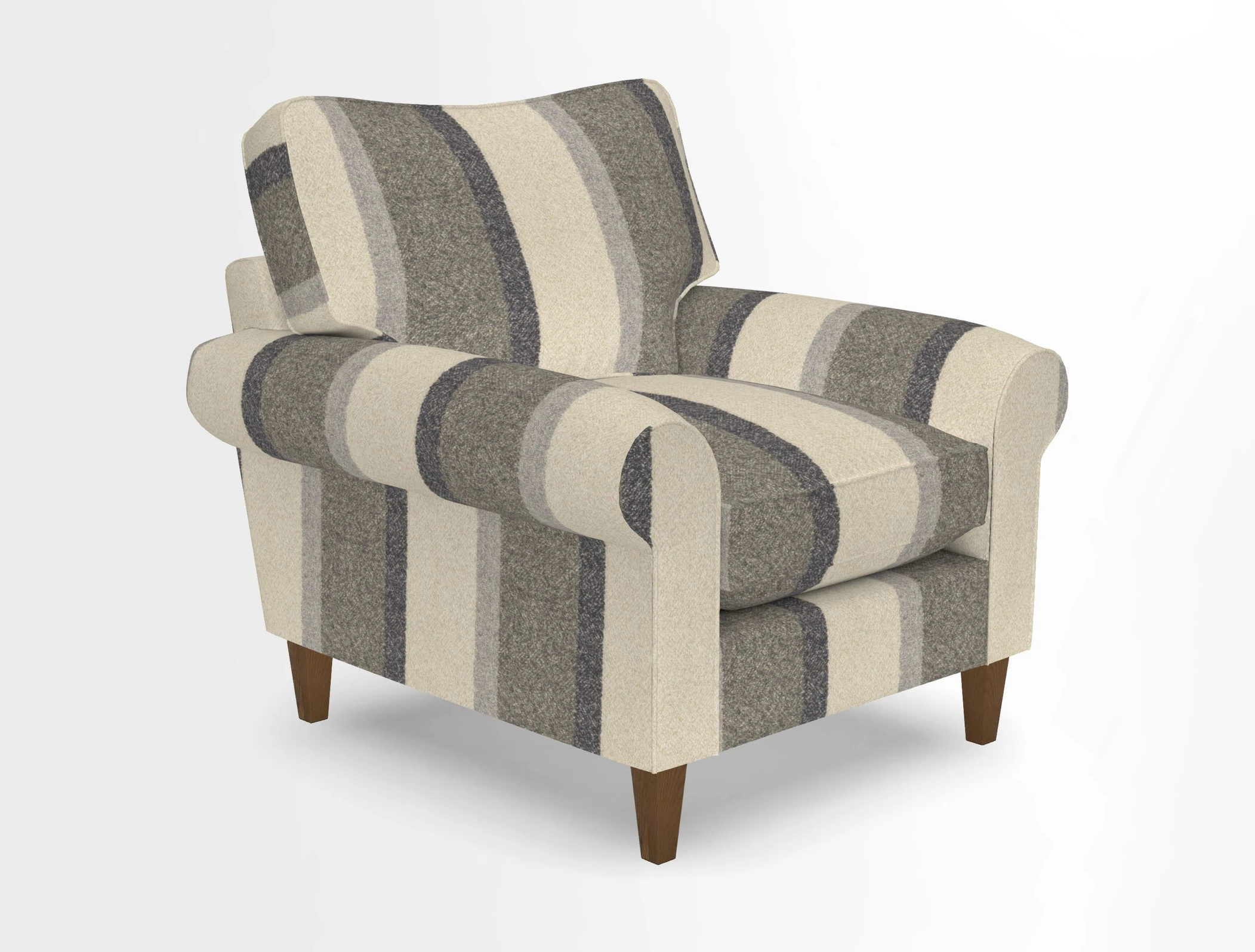 Waverley Chair in Two Tone Plain Biscuit