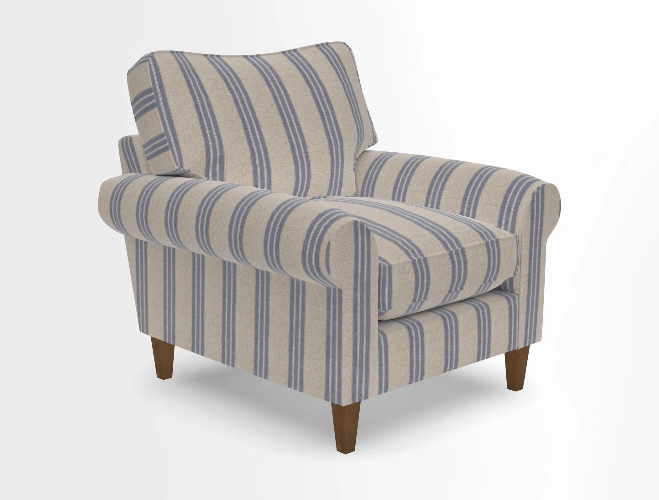 Waverley Chair in Two Tone Plain Biscuit