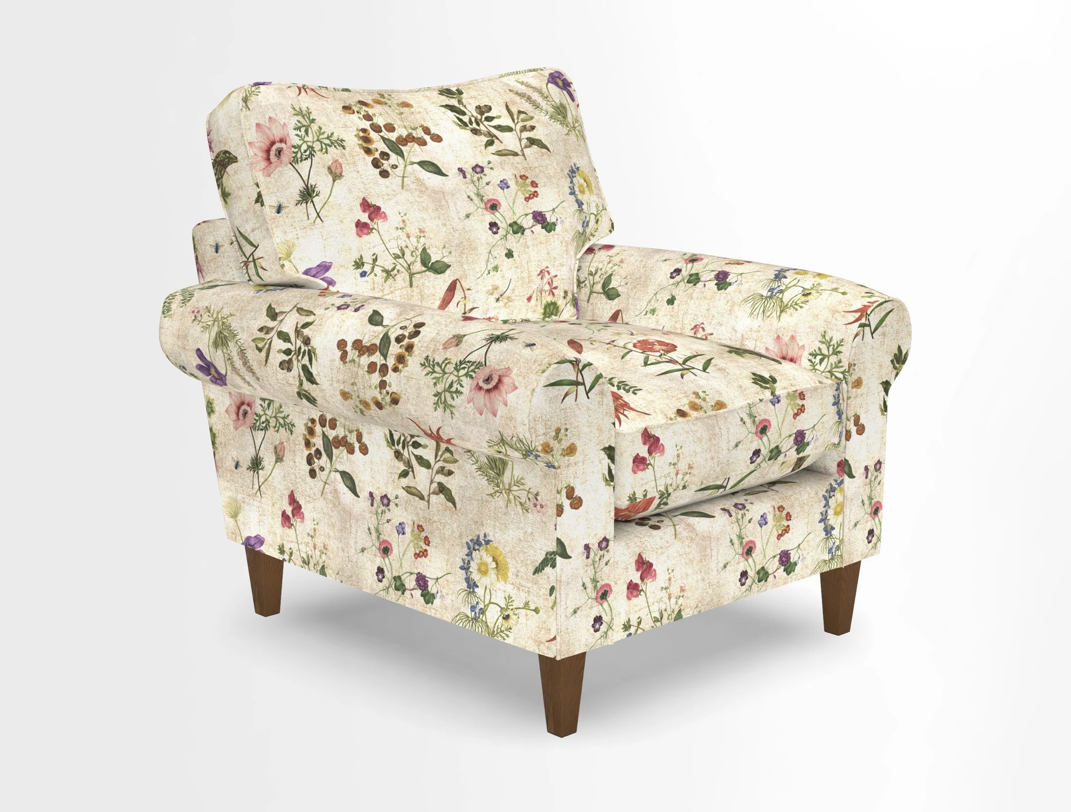 Waverley Chair in Two Tone Plain Biscuit