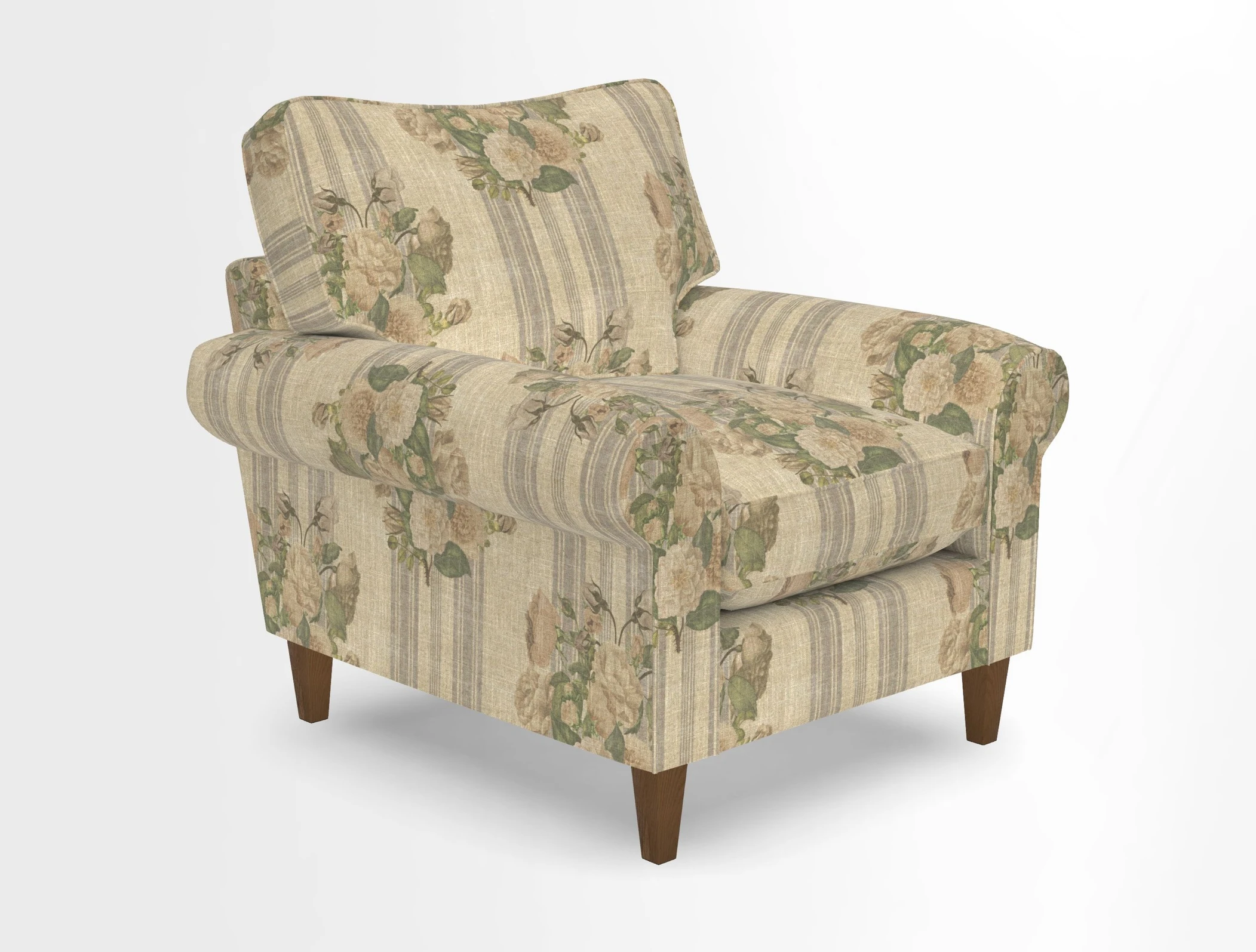 Waverley Chair in Two Tone Plain Biscuit