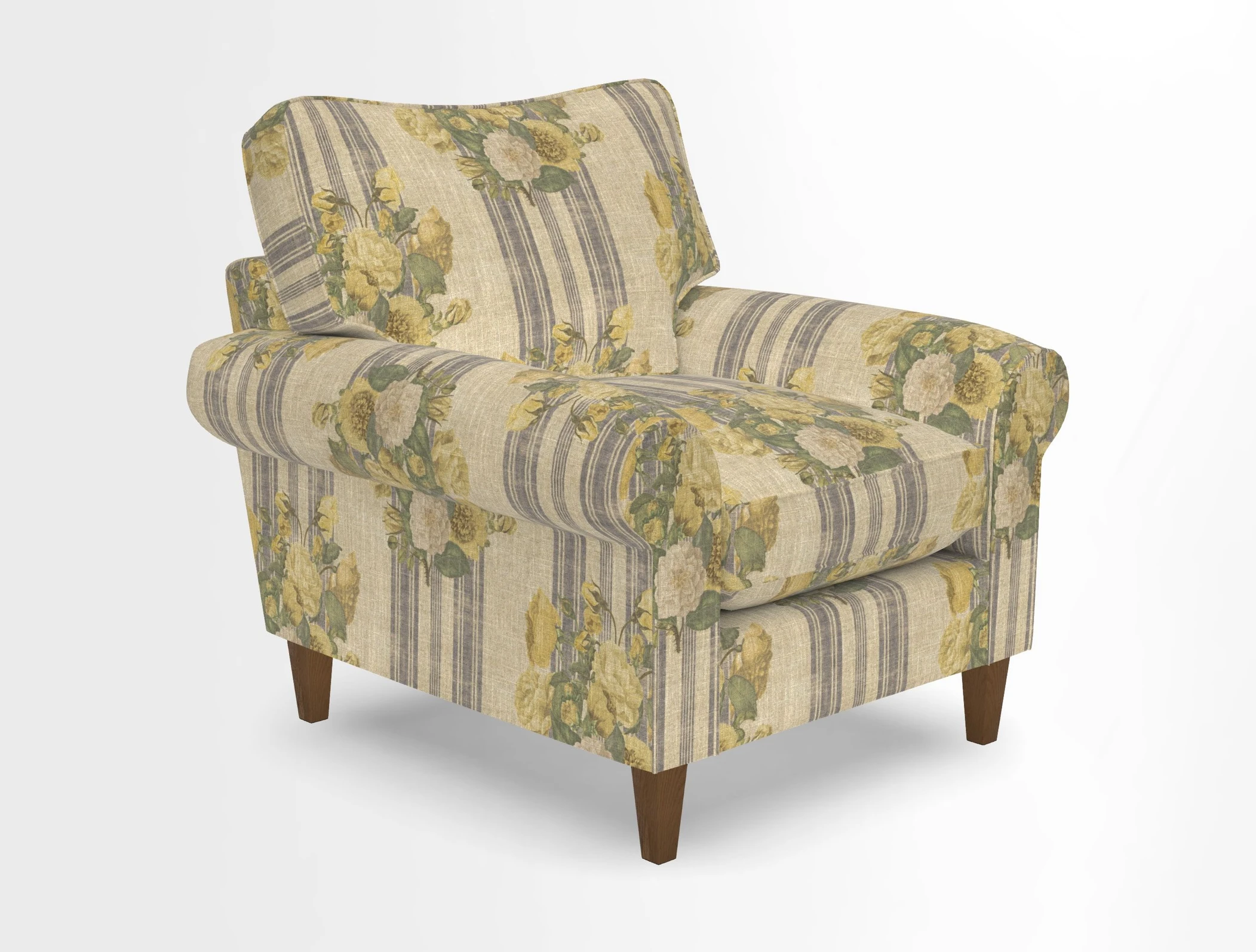 Waverley Chair in Two Tone Plain Biscuit