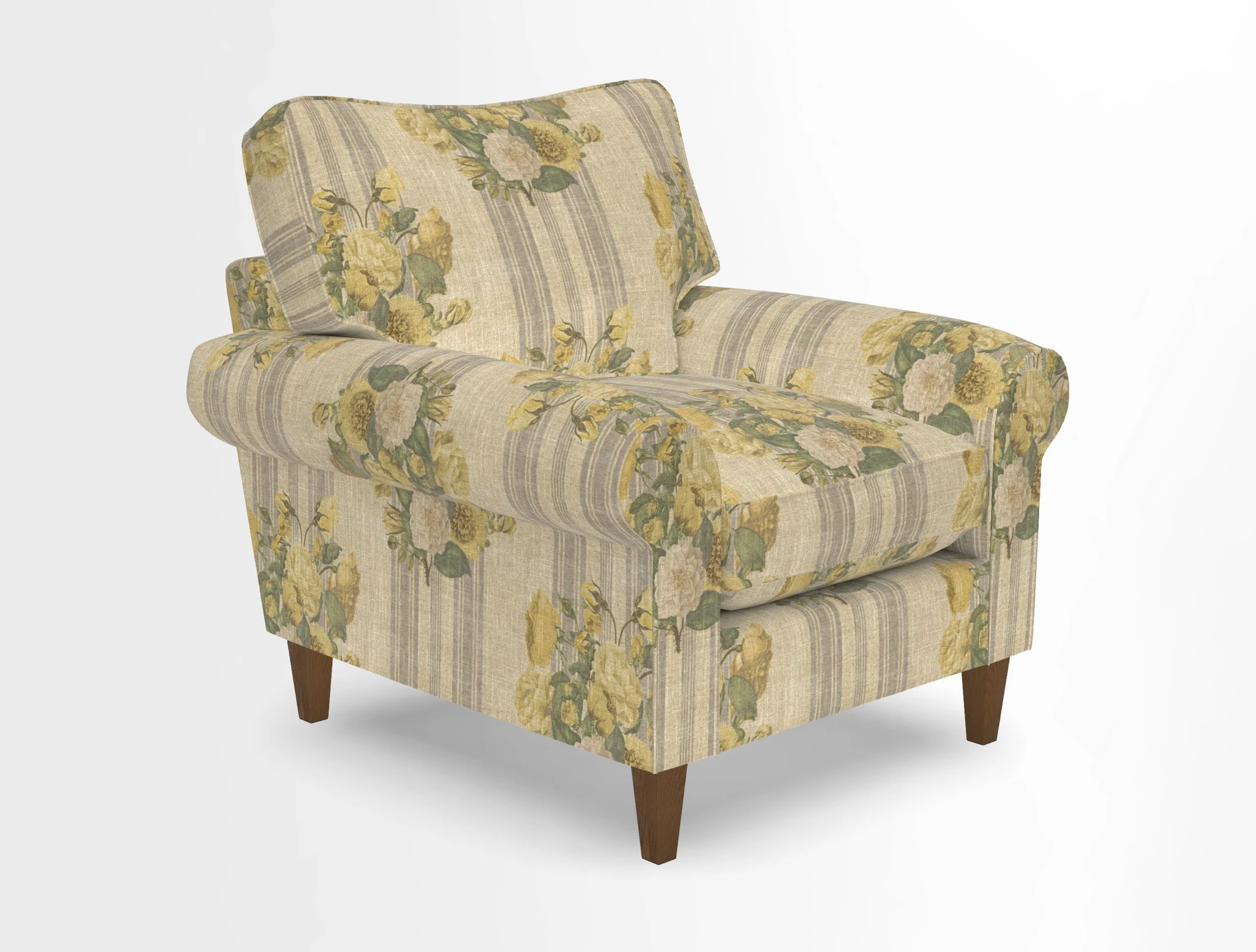 Waverley Chair in Two Tone Plain Biscuit