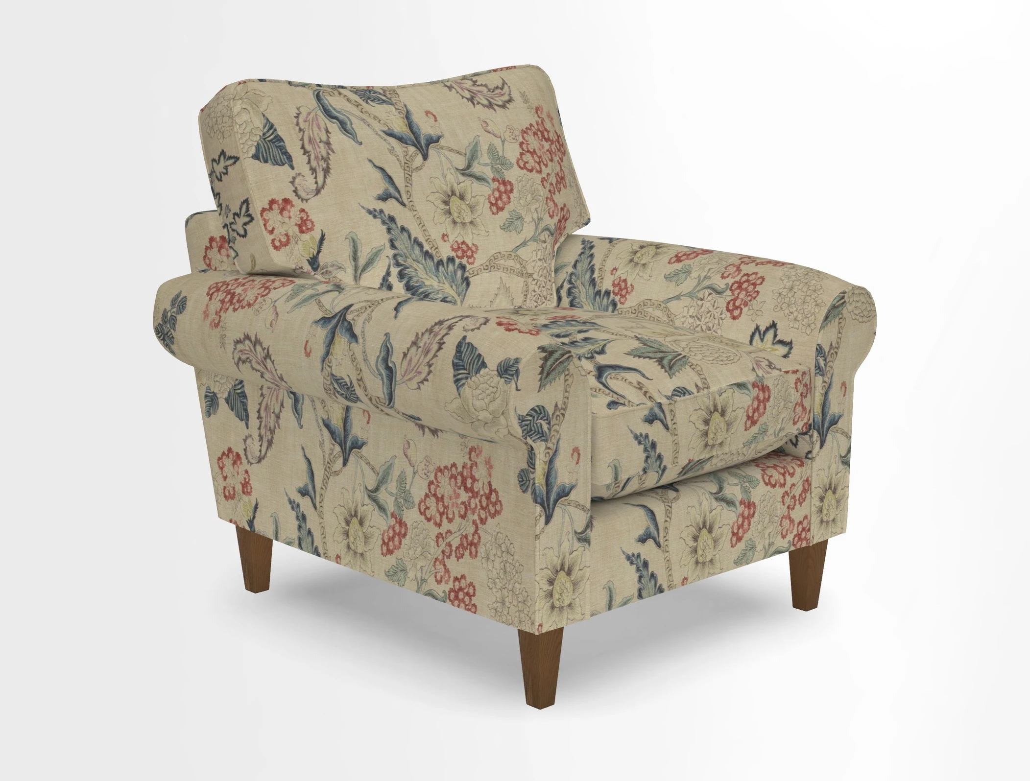 Waverley Chair in Two Tone Plain Biscuit
