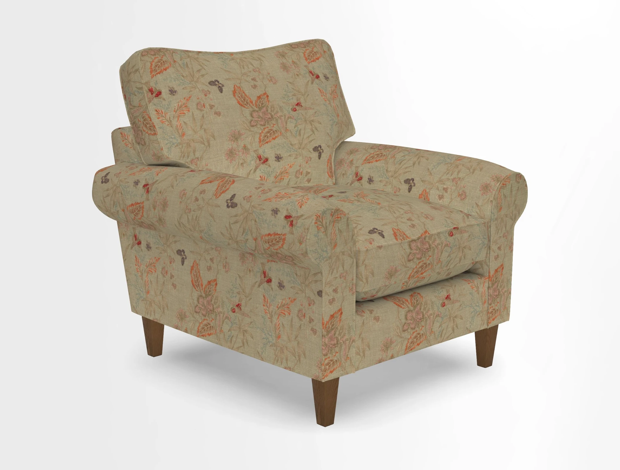 Waverley Chair in Two Tone Plain Biscuit
