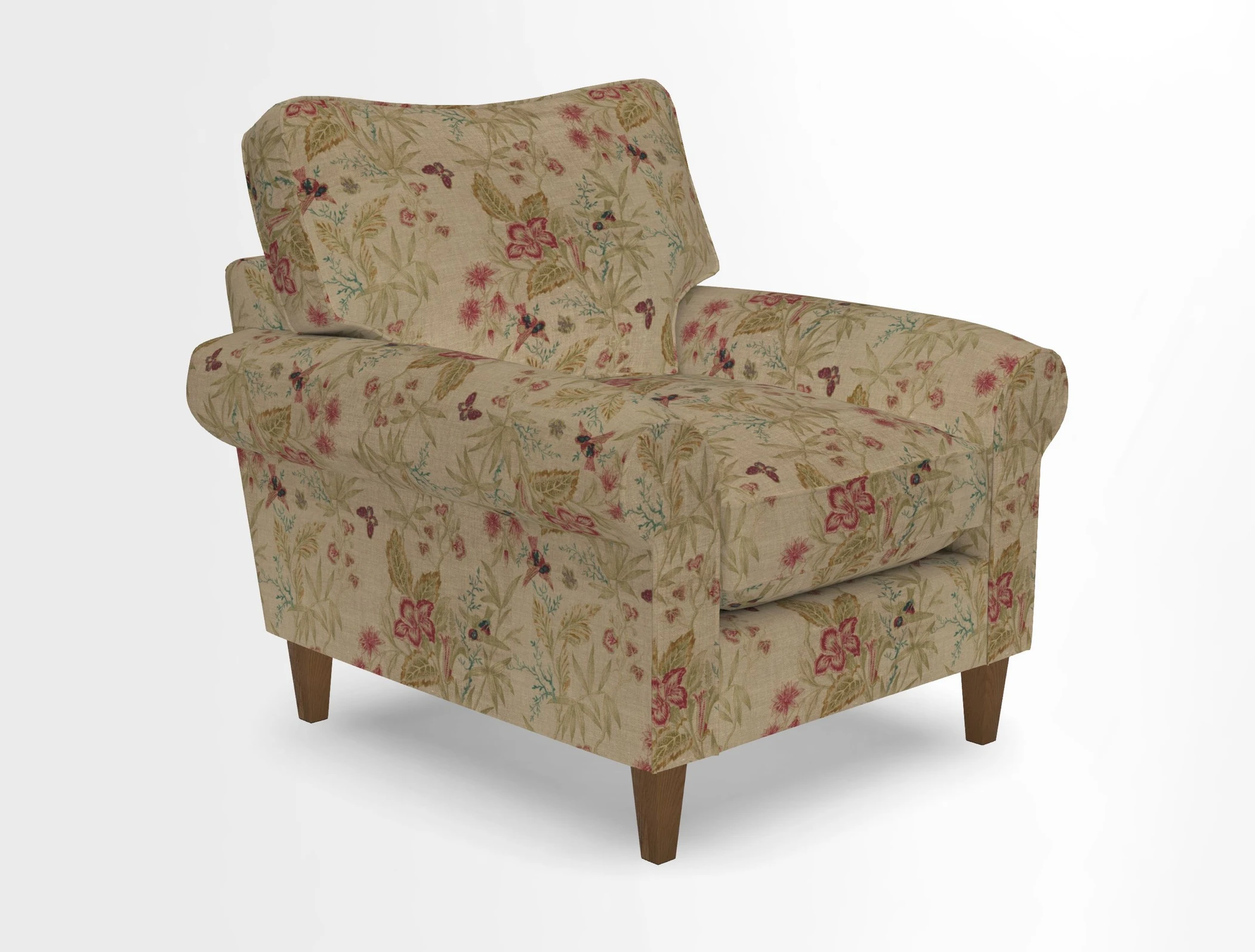 Waverley Chair in Two Tone Plain Biscuit