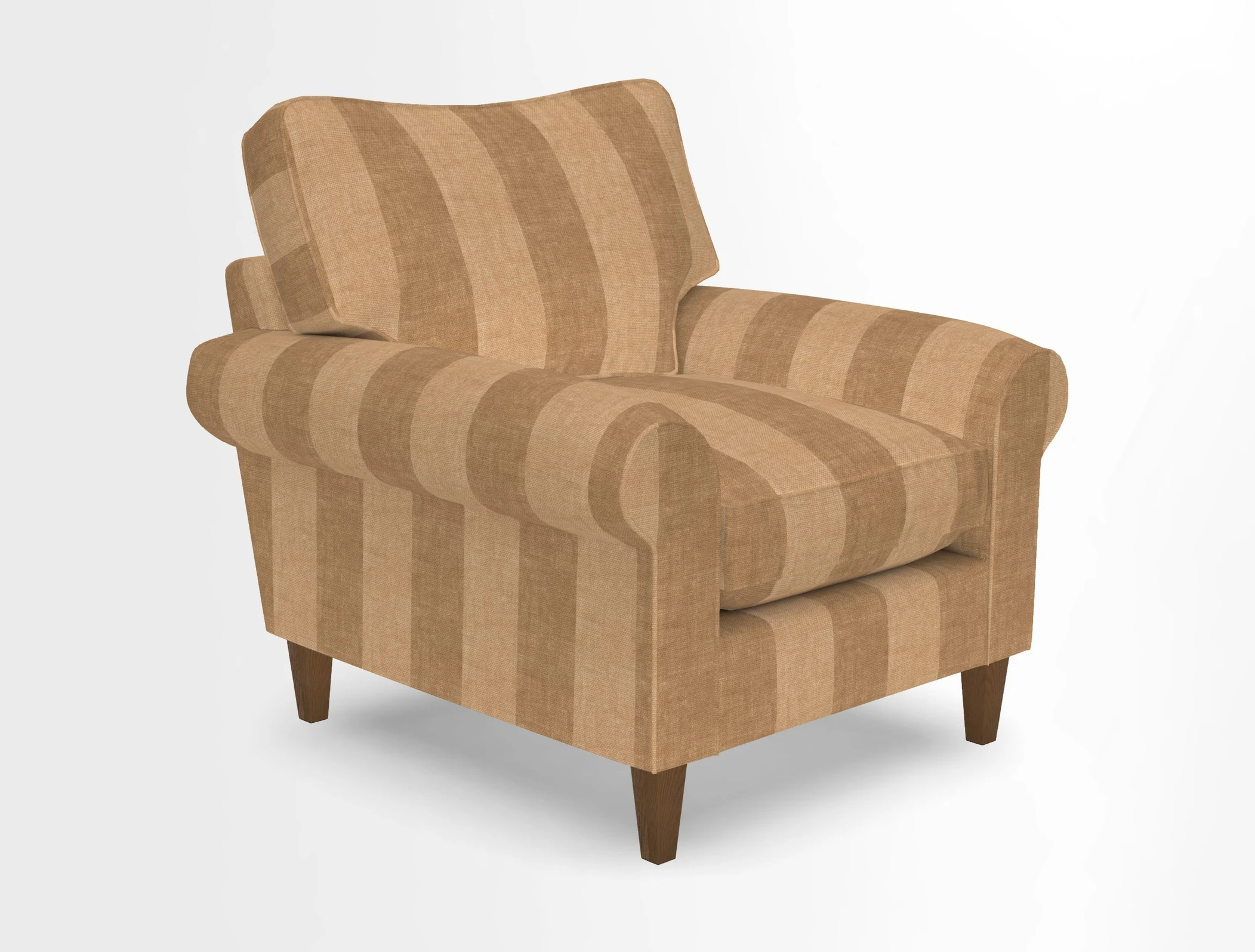 Waverley Chair in Two Tone Plain Biscuit