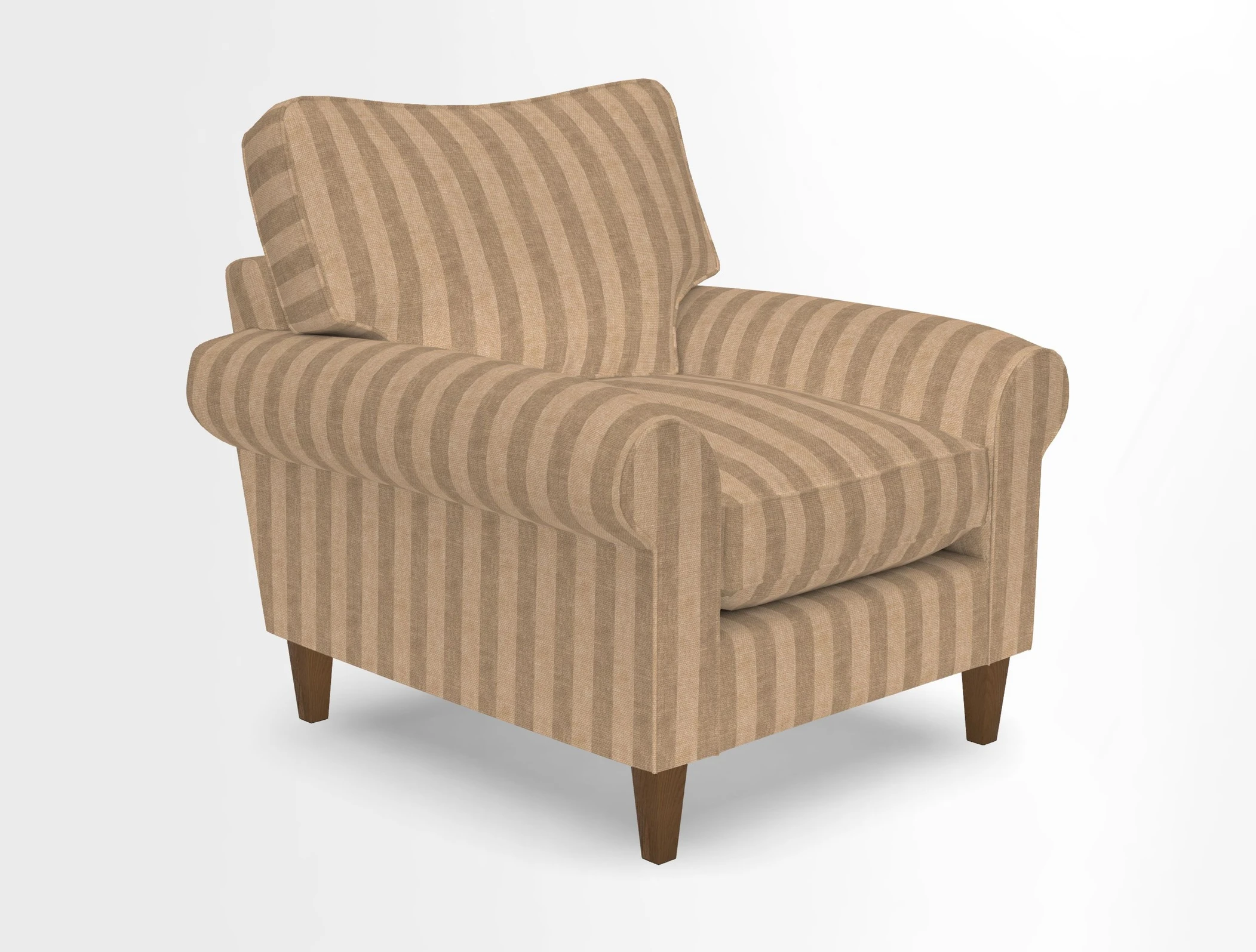 Waverley Chair in Two Tone Plain Biscuit
