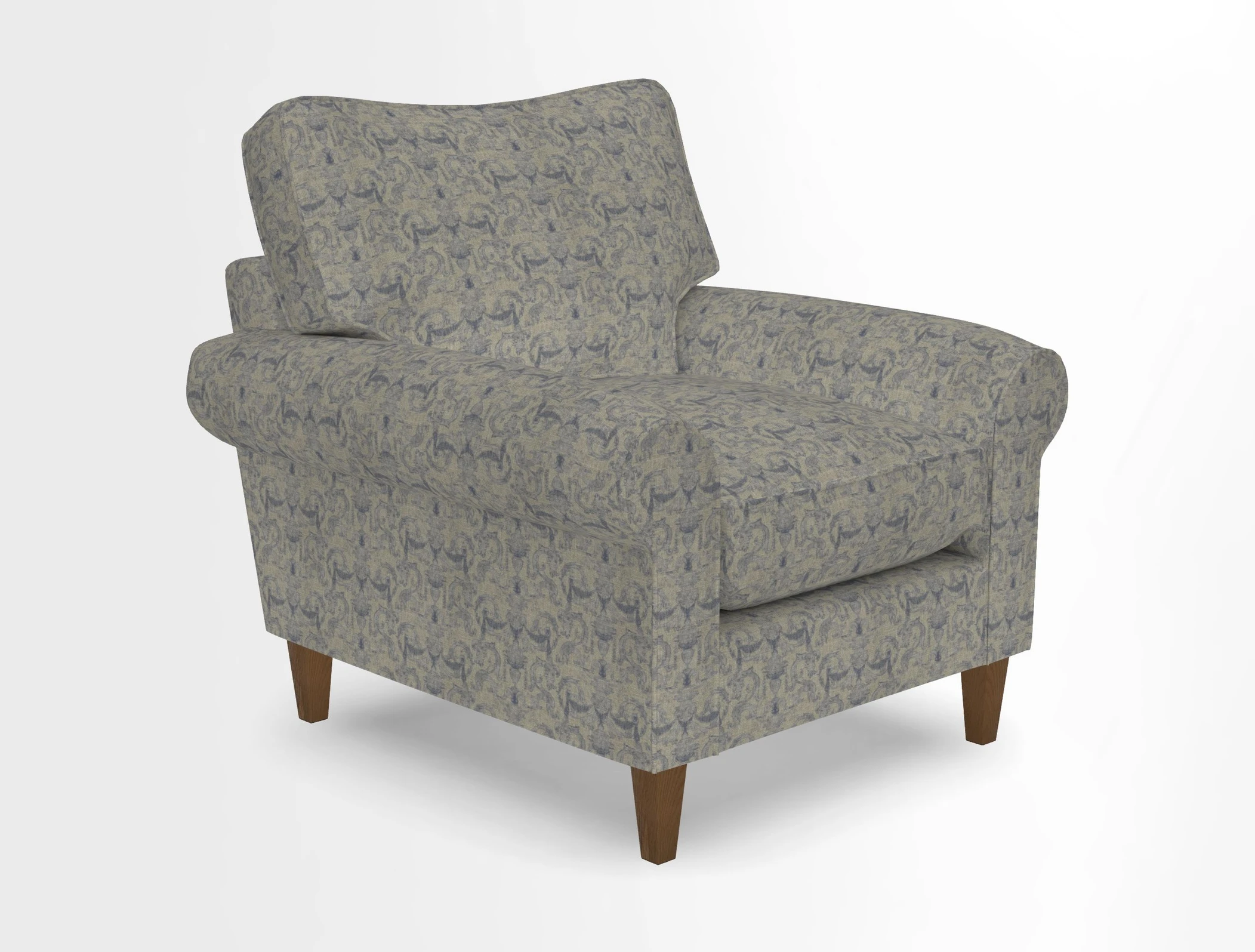 Waverley Chair in Two Tone Plain Biscuit
