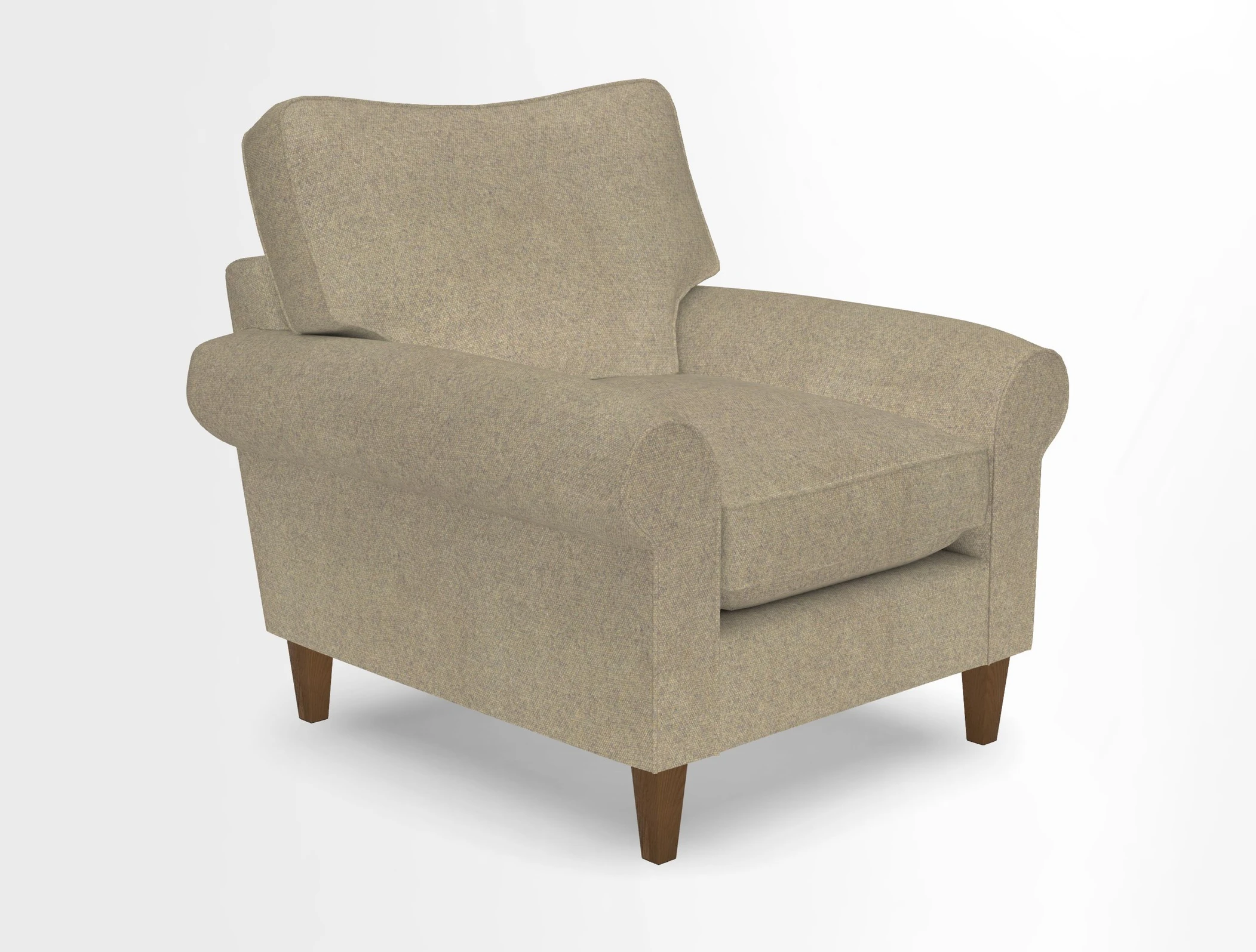 Waverley Chair in Two Tone Plain Biscuit