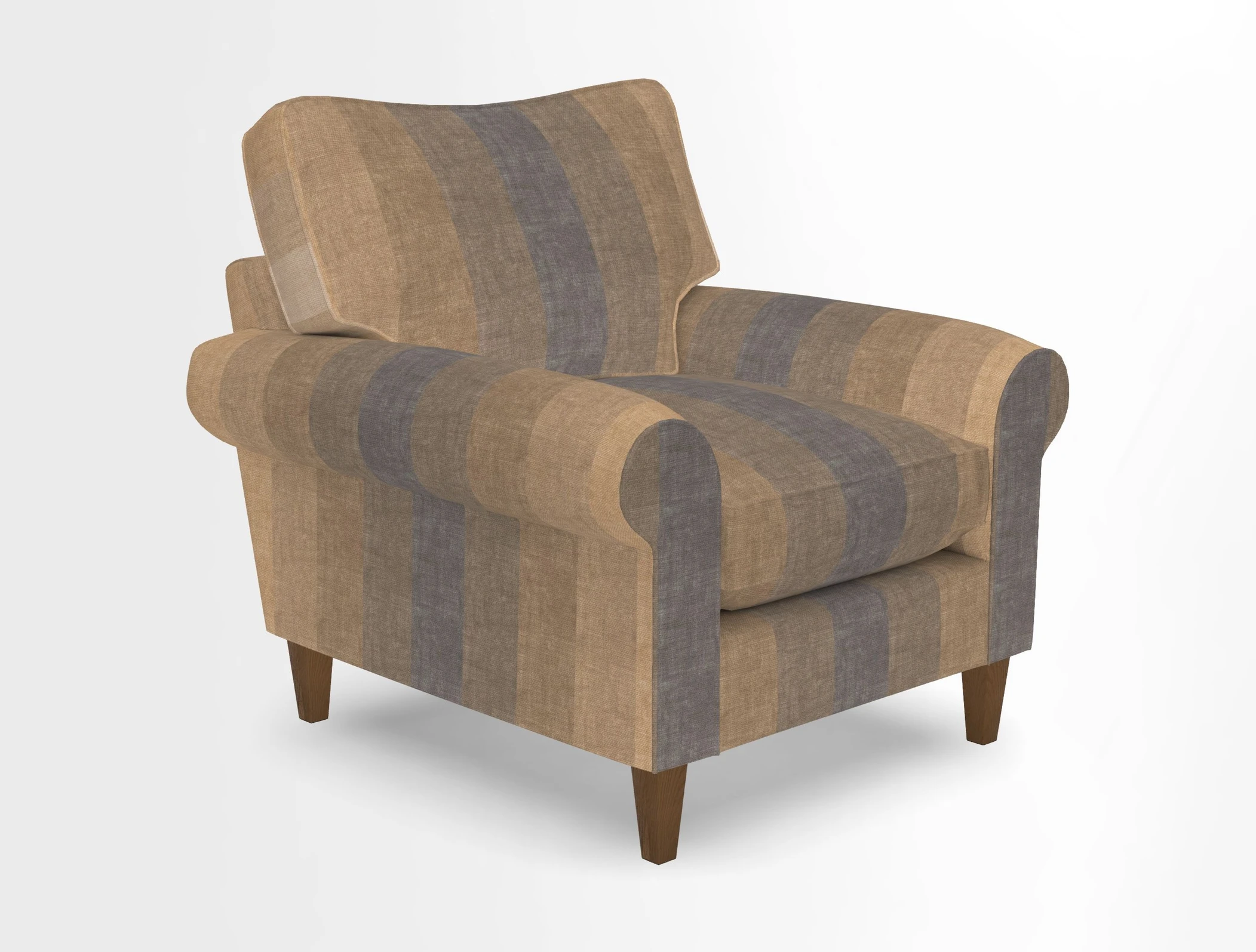 Waverley Chair in Two Tone Plain Biscuit