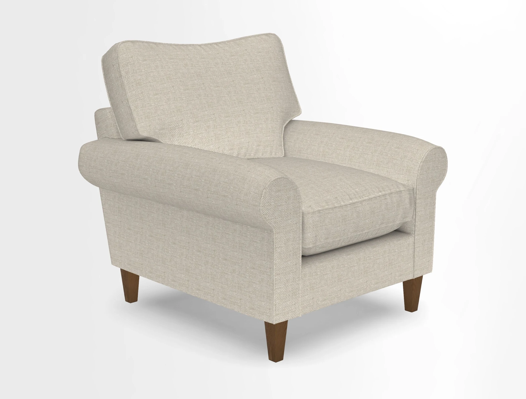 Waverley Chair in Two Tone Plain Biscuit