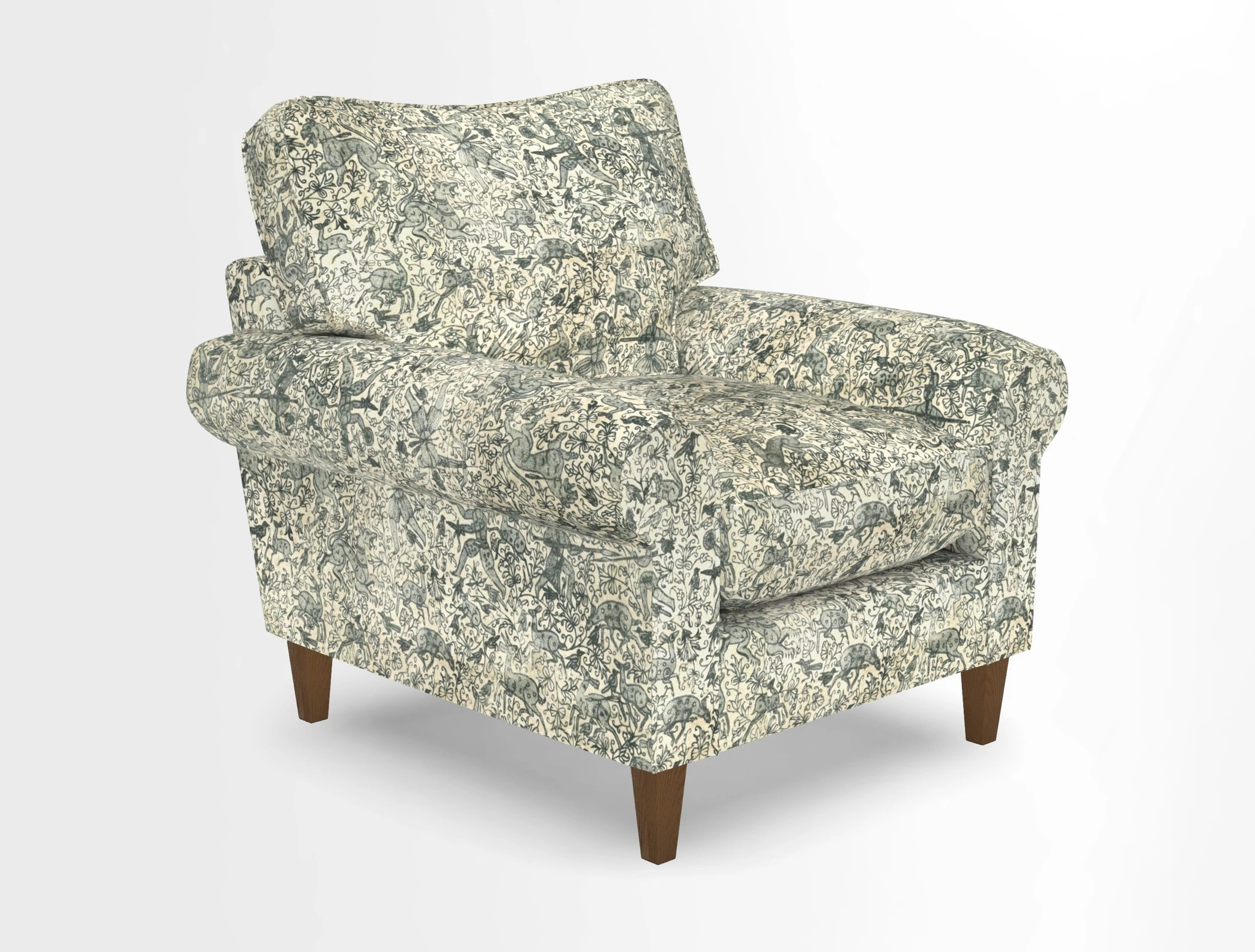 Waverley Chair in Two Tone Plain Biscuit