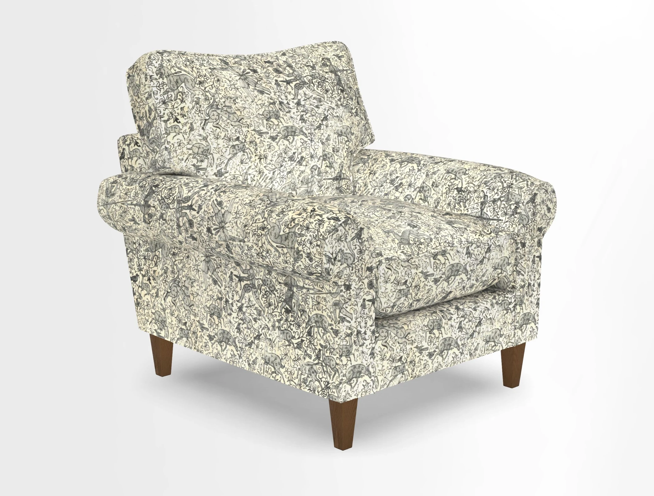 Waverley Chair in Two Tone Plain Biscuit