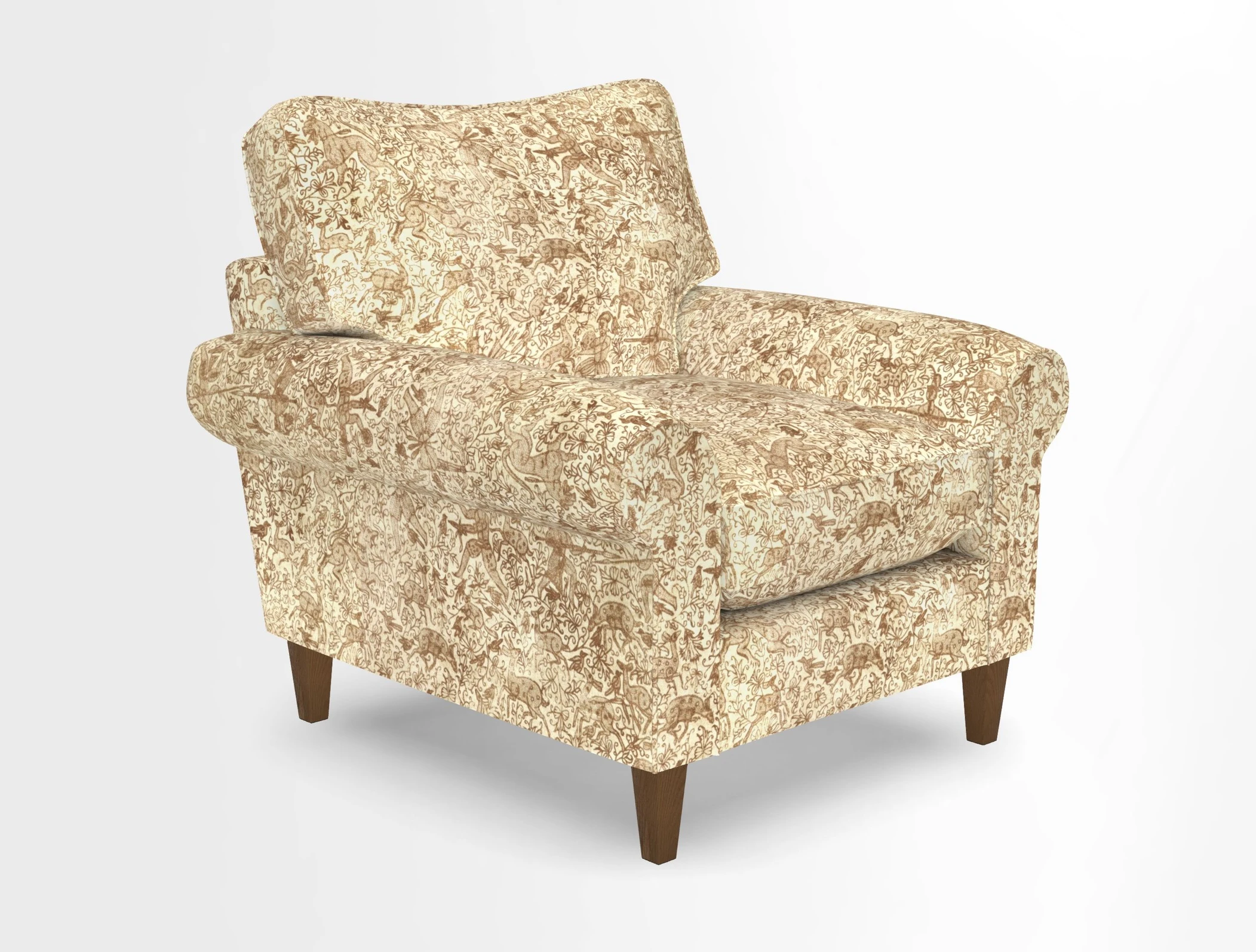 Waverley Chair in Two Tone Plain Biscuit