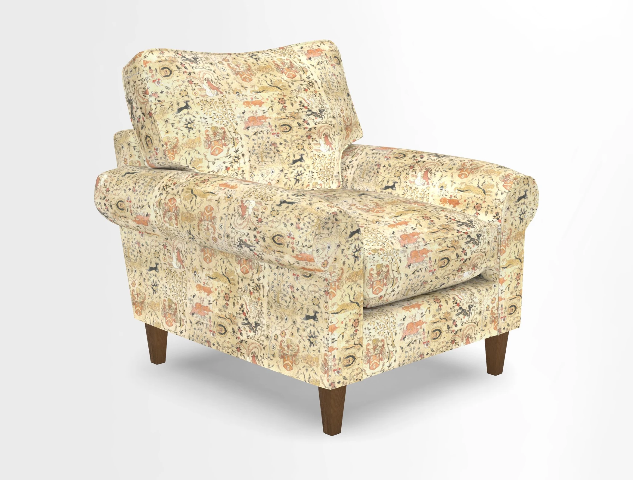 Waverley Chair in Two Tone Plain Biscuit