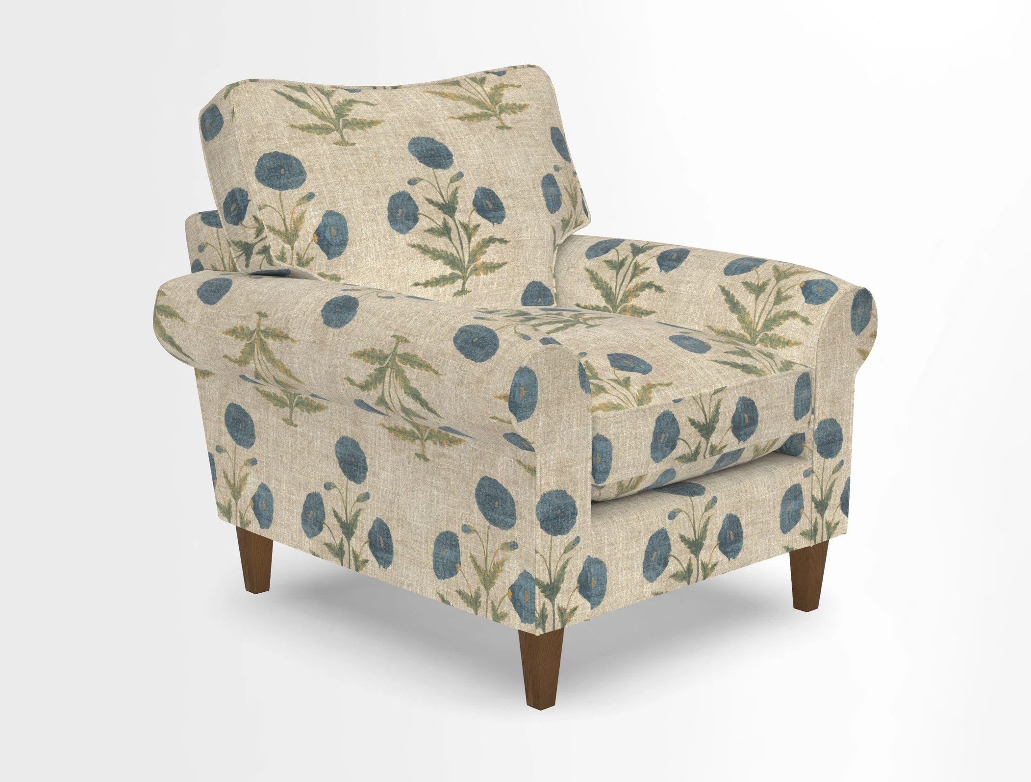 Waverley Chair in Two Tone Plain Biscuit