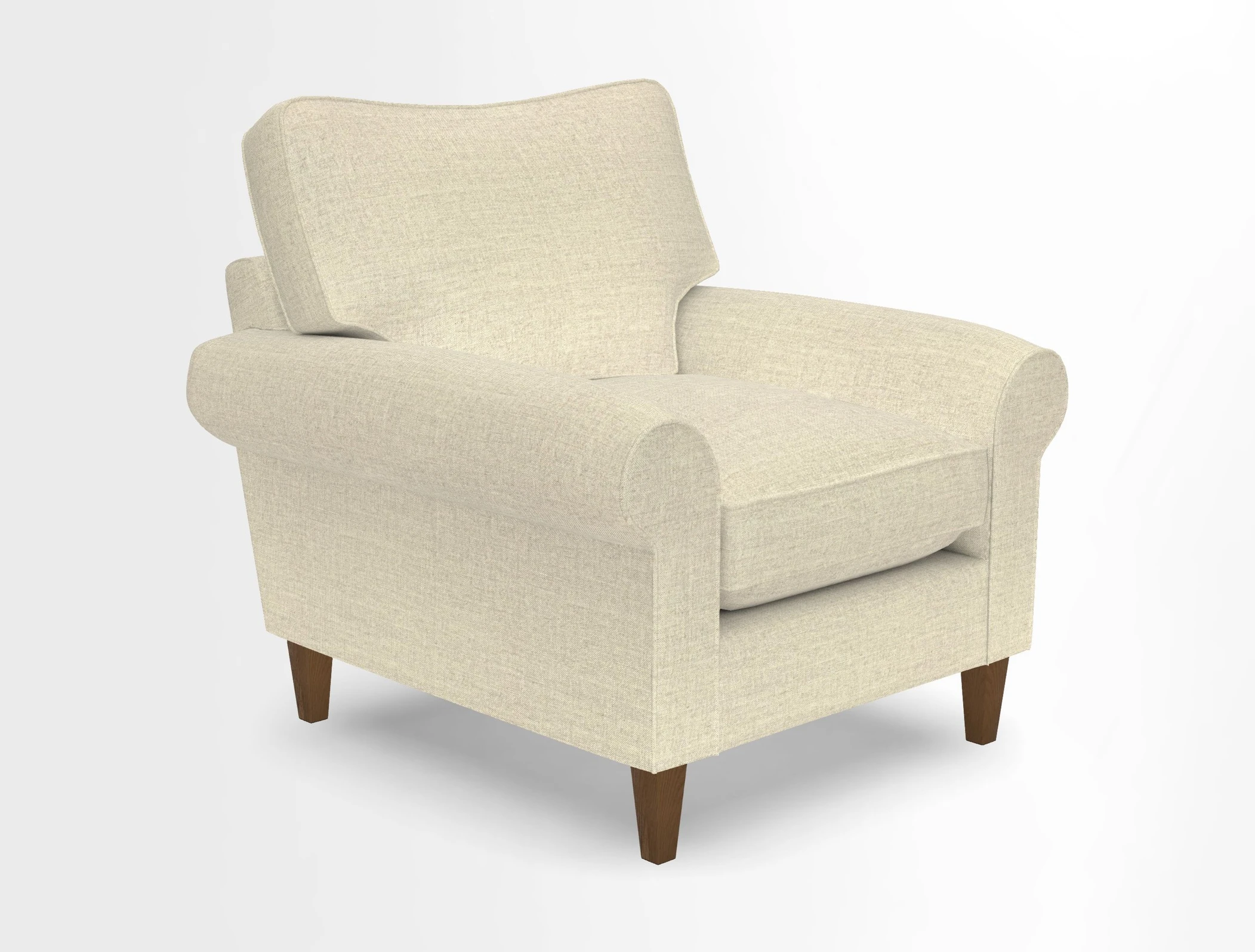 Waverley Chair in Two Tone Plain Biscuit